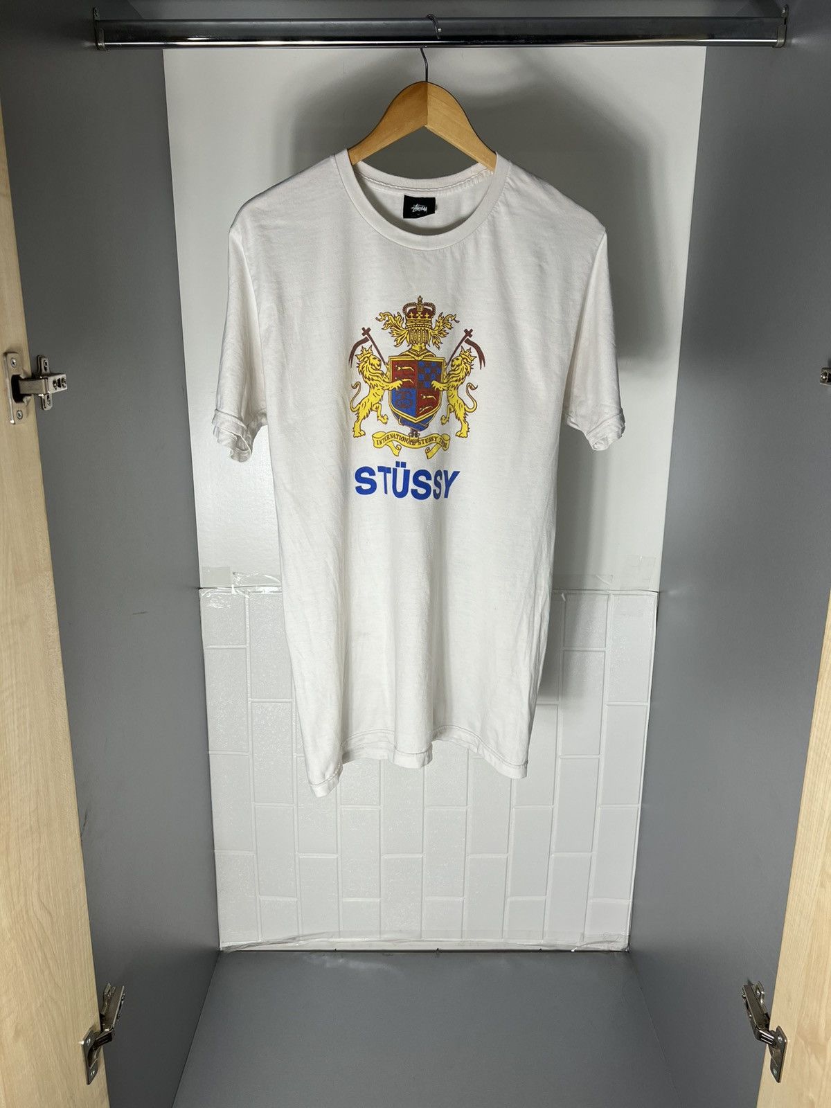 Stussy VINTAGE STUSSY INTERNATIONAL DESIGNER T-SHIRT RETRO Y2K 90s Size US M / EU 48-50 / 2 - 2 Thumbnail