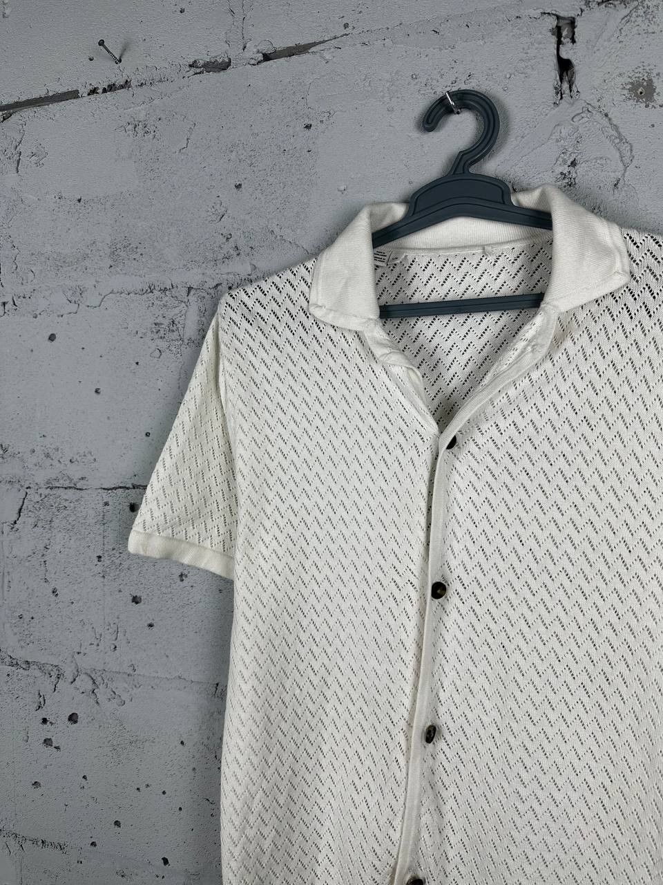 Other Avant Garde White Rico Knitted Shirt ALD Style Size L Size US L / EU 52-54 / 3 - 1 Thumbnail