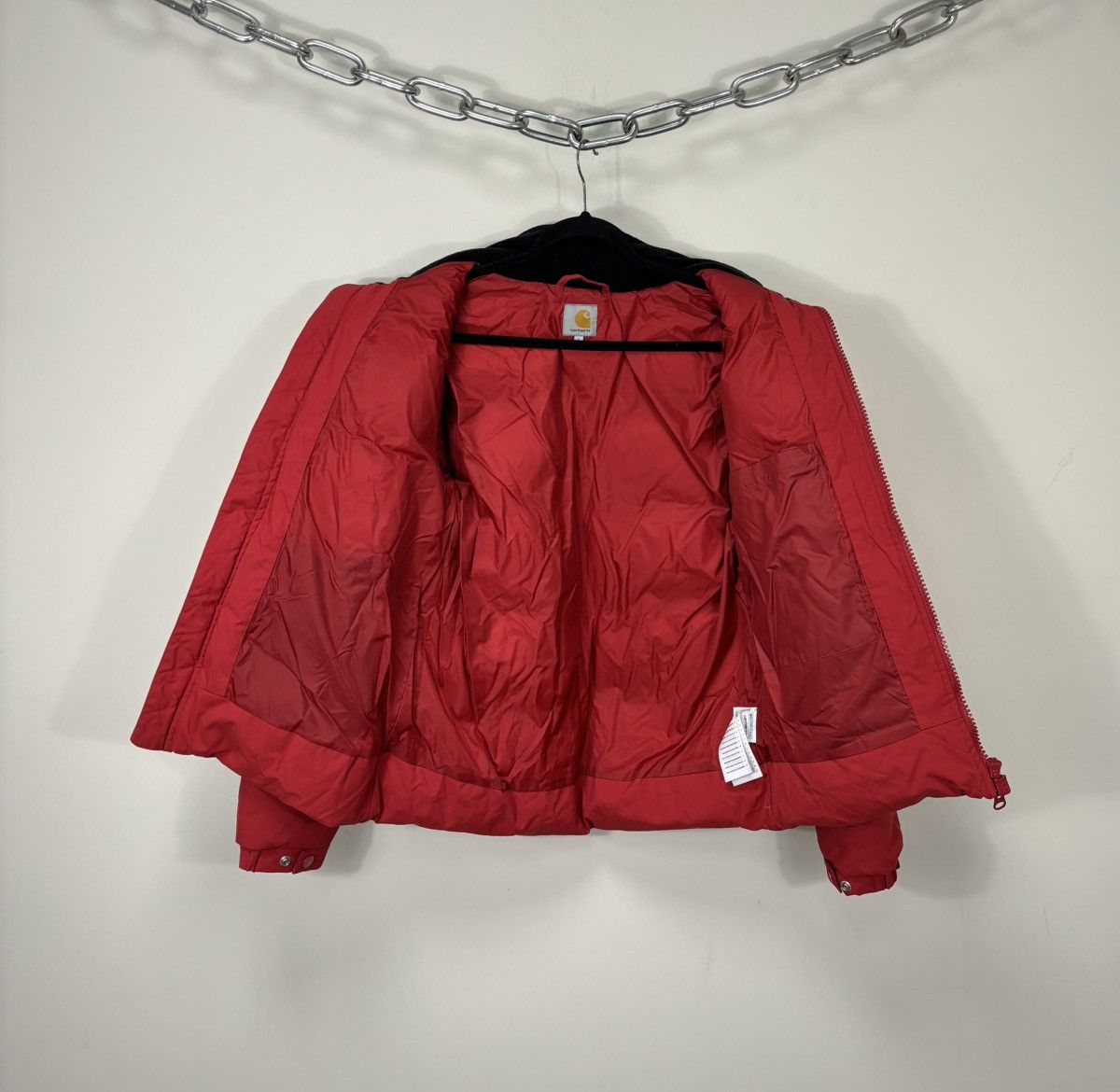 Carhartt Carhartt Alaska Men’s Red Hype Full Zip Down Puffer Jacket Size US S / EU 44-46 / 1 - 2 Thumbnail