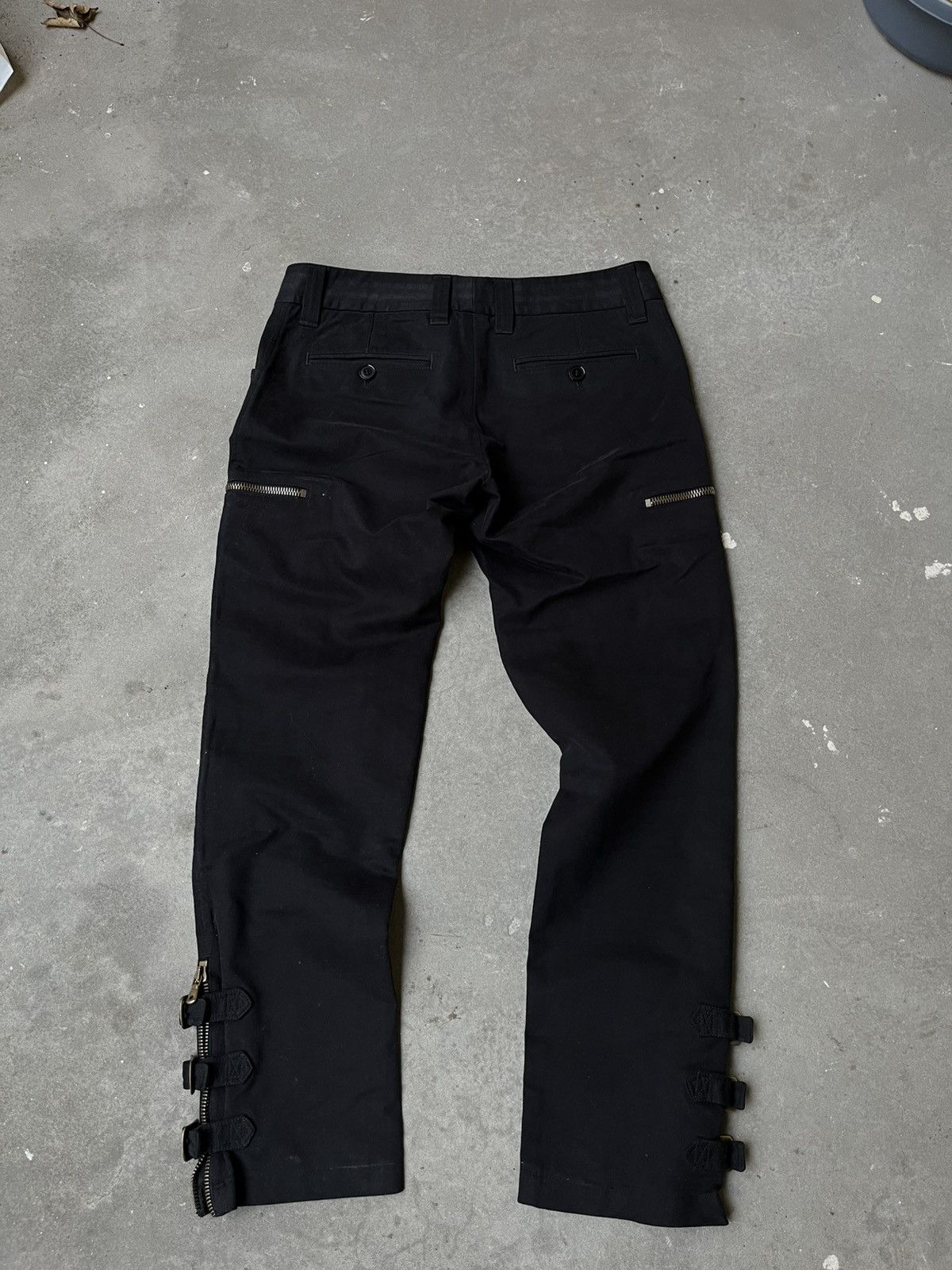 Dolce & Gabbana Dolce&Gabbana AW2003 Biker Buckle Pants Size US 32 / EU 48 - 10 Thumbnail