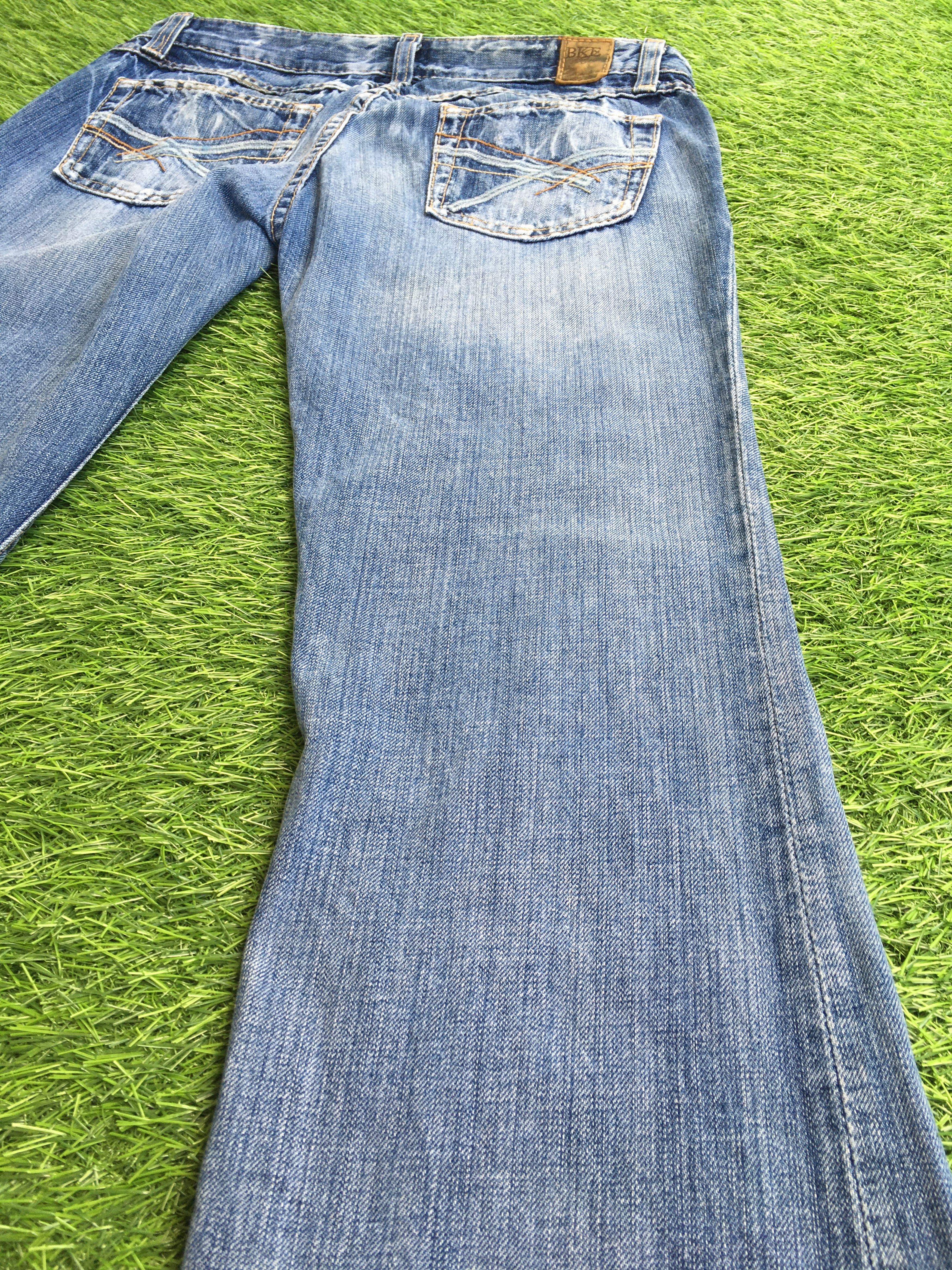 Designer BKE Denim Bootcut Jeans D-1088 Size 27" / US 4 / IT 40 - 7 Thumbnail