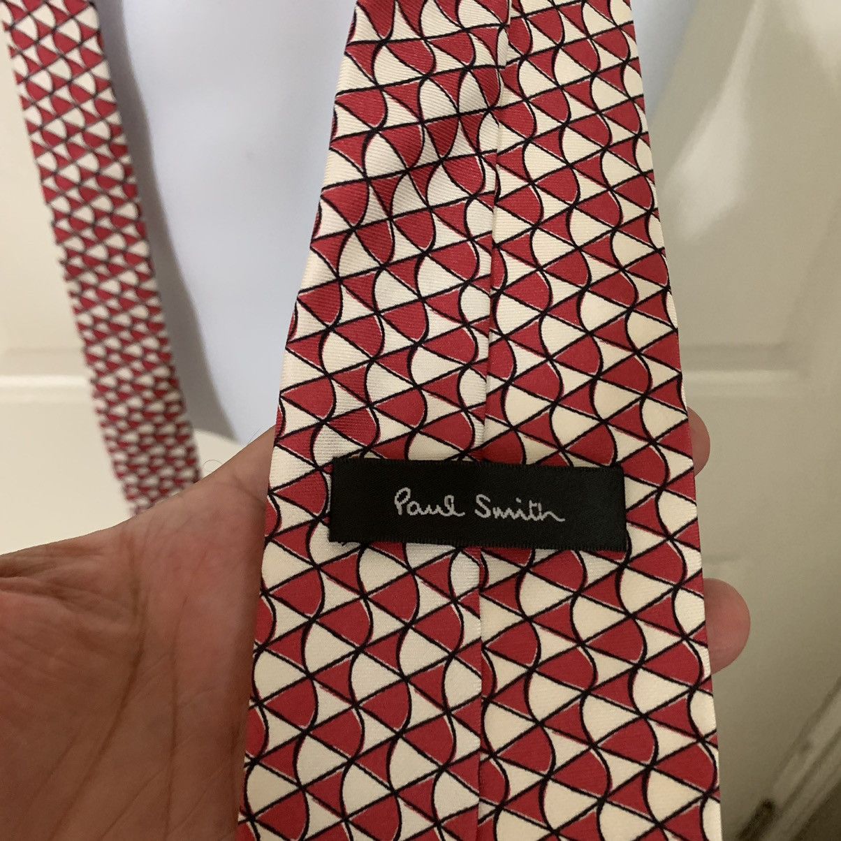 Paul Smith Geo print silk Tie Size ONE SIZE - 6 Thumbnail