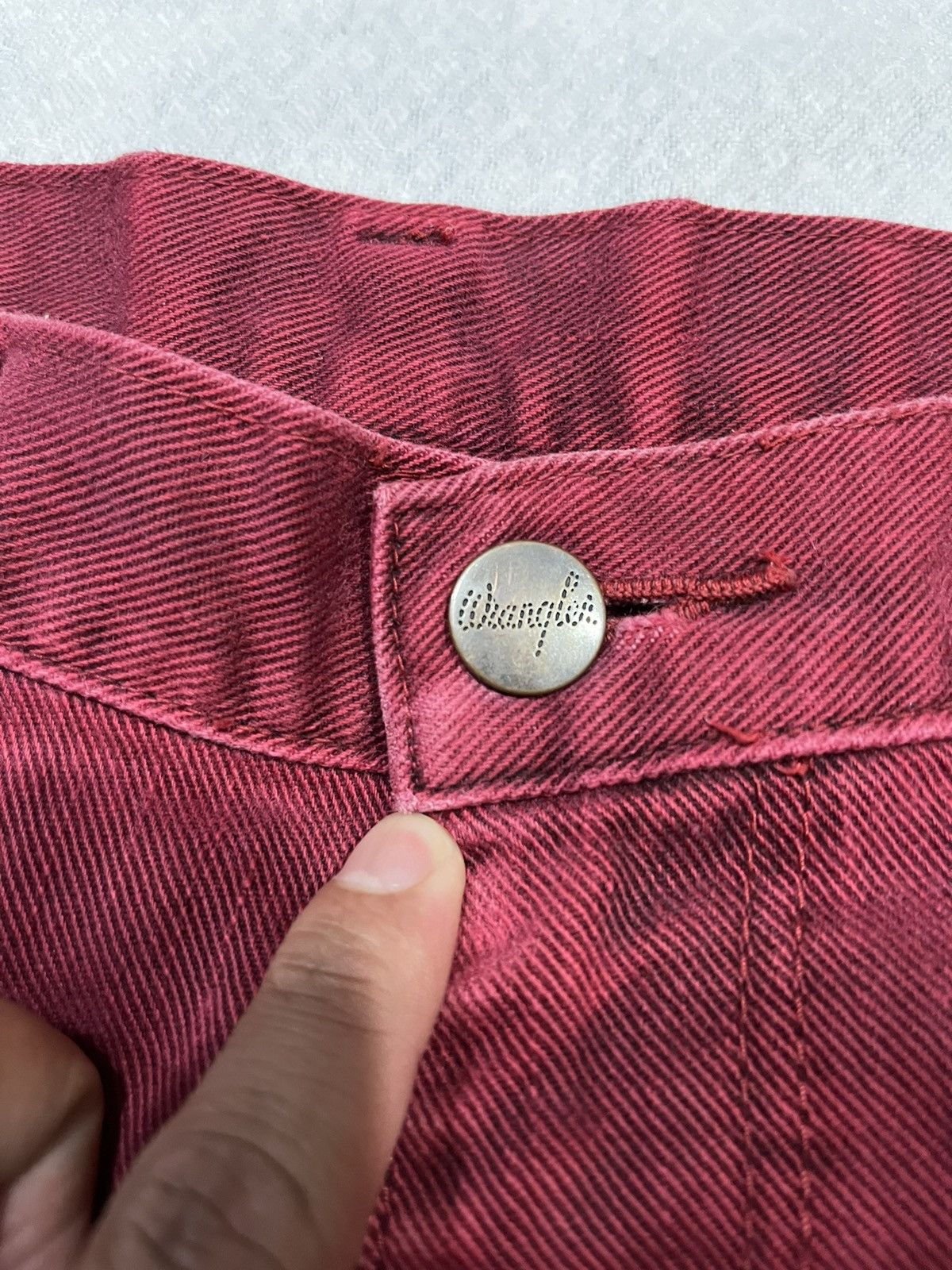 KMRii 🖤BLACKFRIDAY🖤Wrangler red dahlia flared jeans Size US 30 / EU 46 - 4 Thumbnail