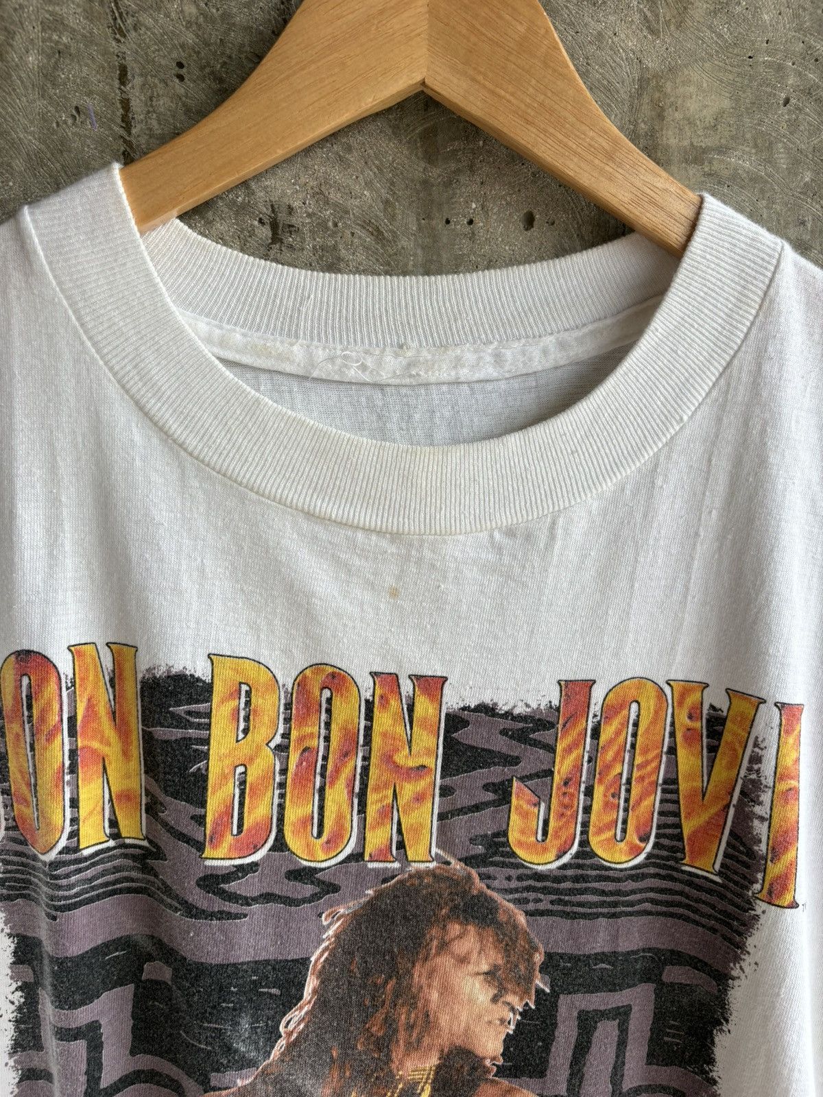Vintage Bon Jovi Blaze of Glory 1990 Size US XL / EU 56 / 4 - 7 Thumbnail