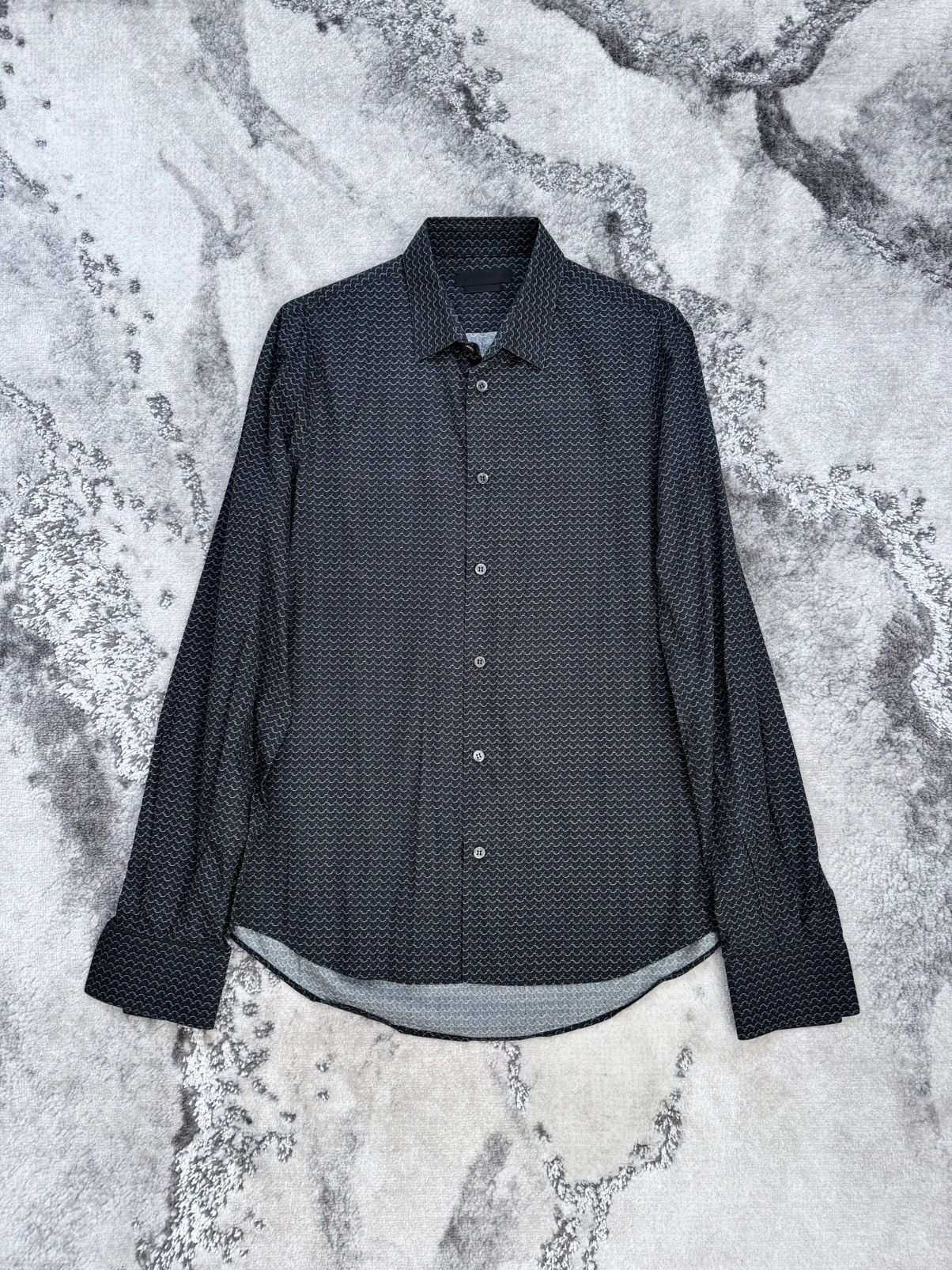 Alexander McQueen A/W 2010 Chain Mail Print Shirt Size US S / EU 44-46 / 1 - 2 Thumbnail