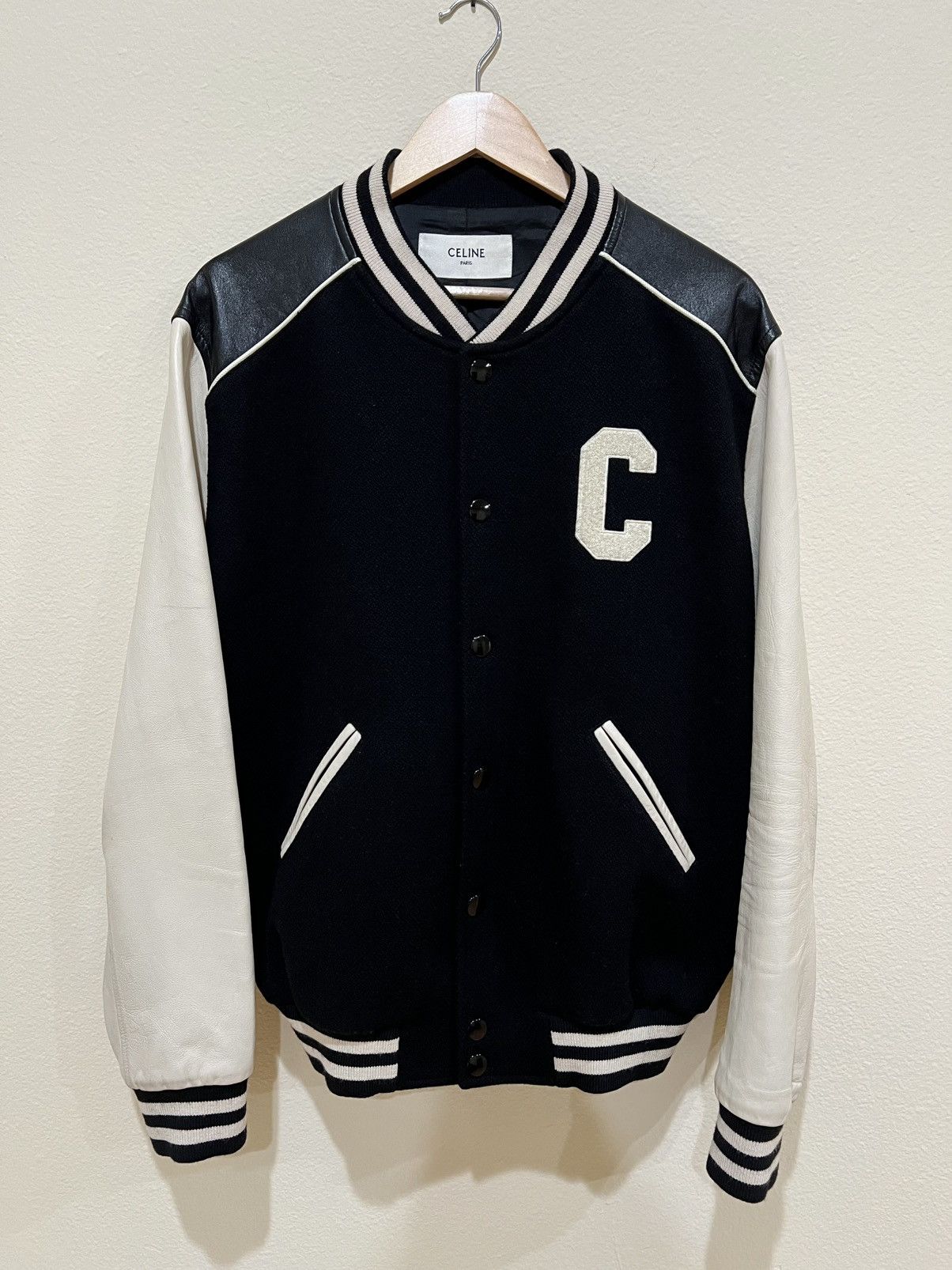 Celine Celine "C" teddy jacket Size US L / EU 52-54 / 3 - 1 Thumbnail