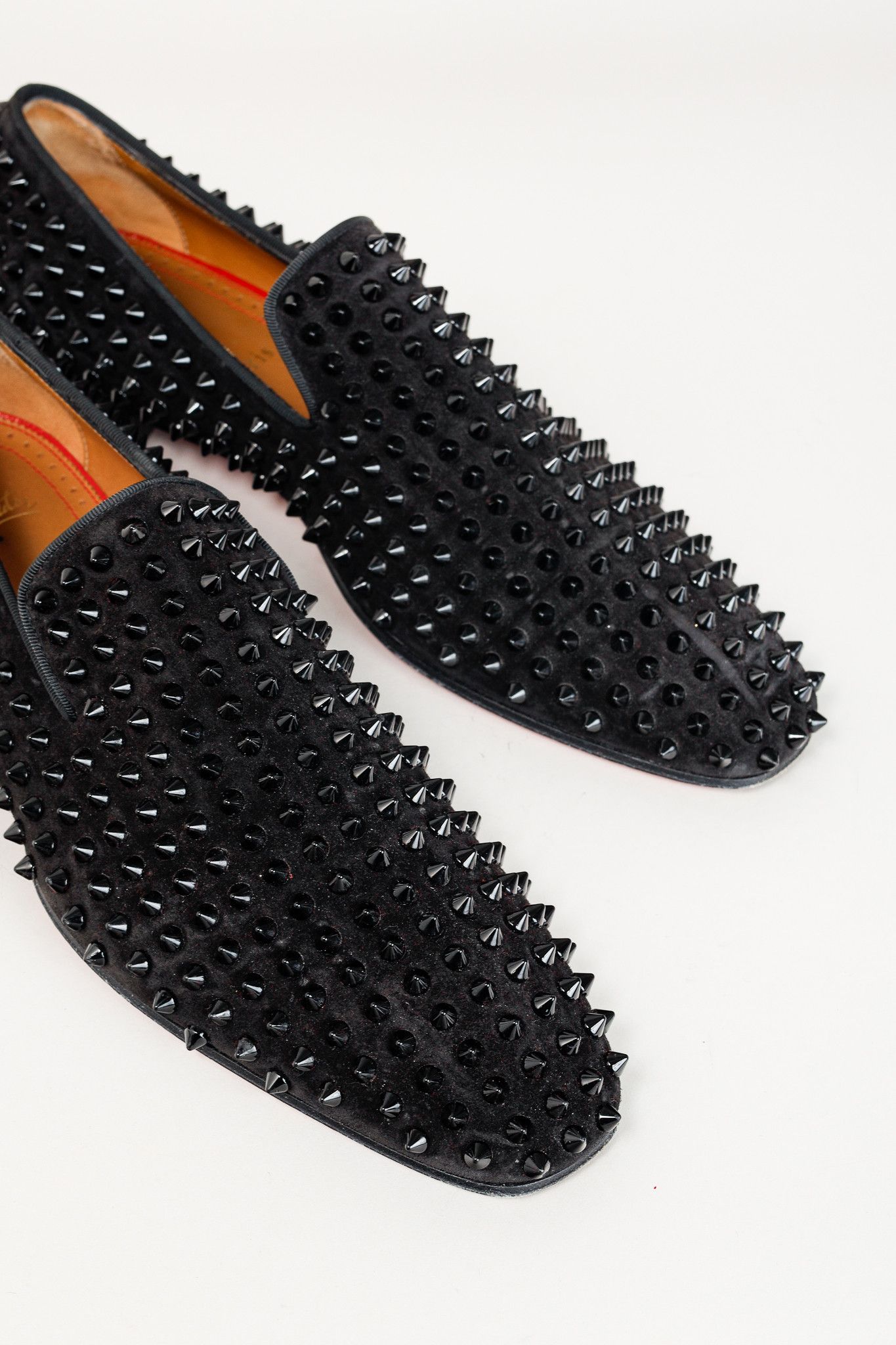 Christian Louboutin Christian Louboutin Dandelion Spikes Veau Velours Loafer Size US 9 / EU 42 - 6 Thumbnail