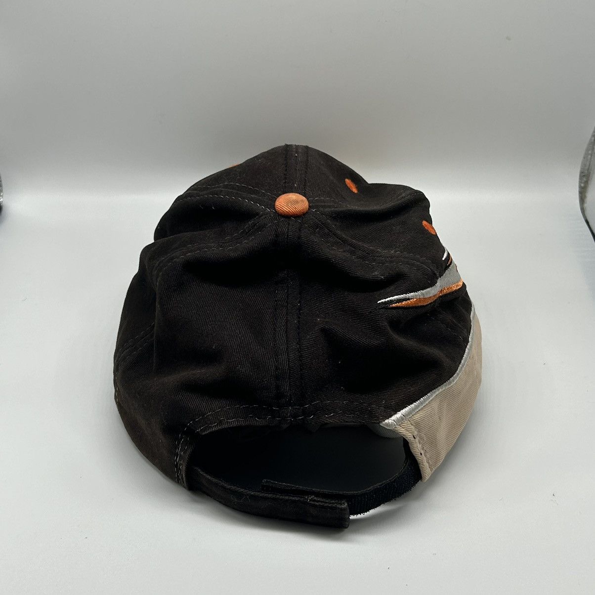 Harley Davidson Vintage 90s Shockwave Embroidered Flames Hat Size ONE SIZE - 5 Thumbnail