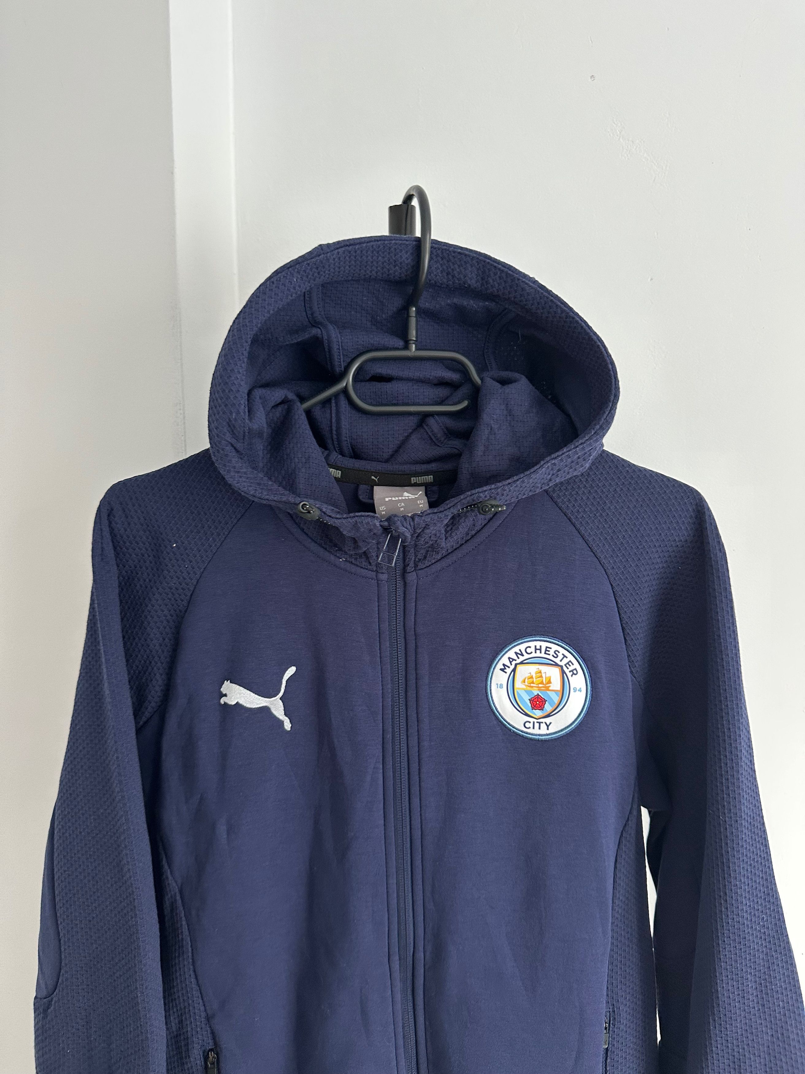 Puma Puma Manchester City Men's Hooded Slim Fit Jacket Size US M / EU 48-50 / 2 - 4 Thumbnail