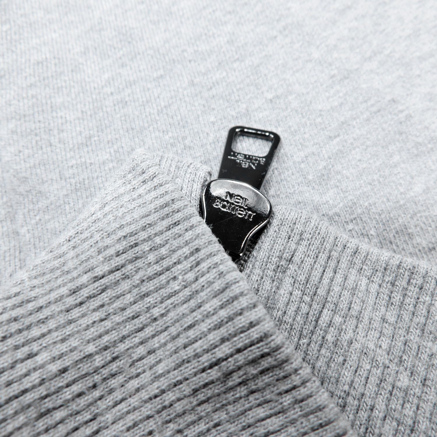 Neil Barrett NEIL BARRET EMBOSSED BIG FONT SMOKE MELANGE SWEATSHIRT Size US L / EU 52-54 / 3 - 10 Thumbnail