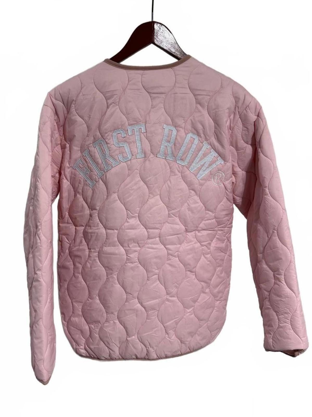 Other First Row- Pink Quilted Jacket with Embroidered Patches Size US S / EU 44-46 / 1 - 2 Thumbnail