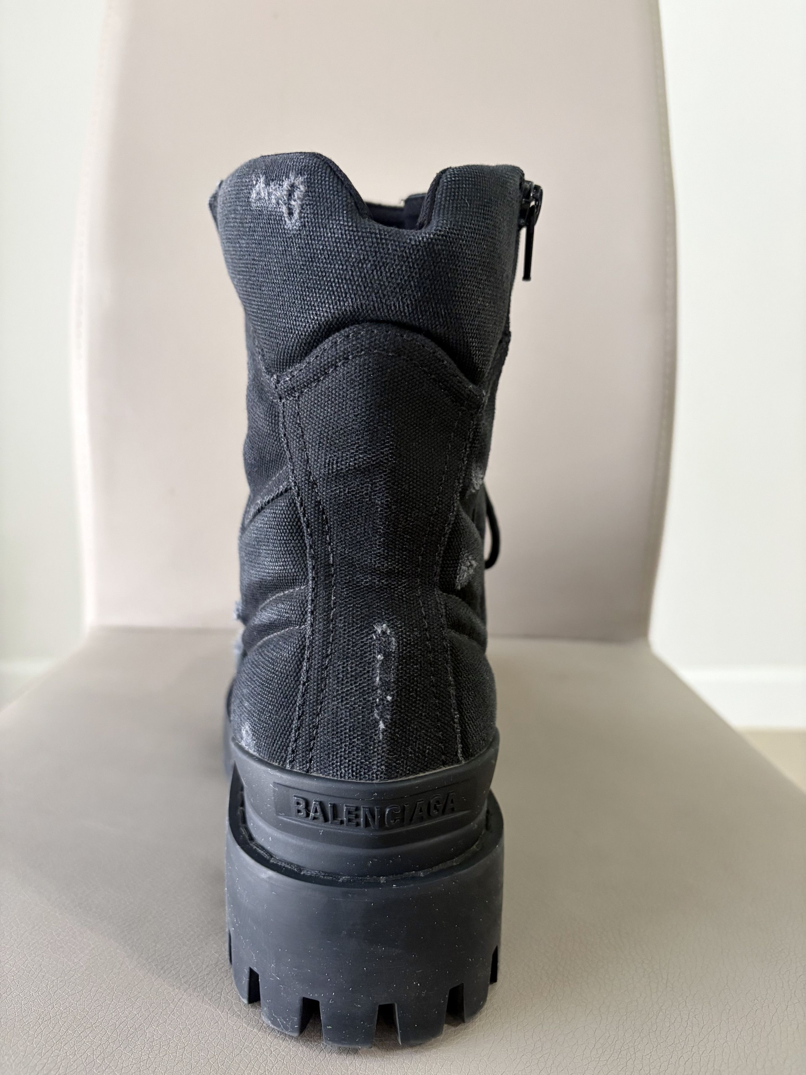 Balenciaga Balenciaga Strike Canvas Boots Black Size US 8 / EU 41 - 3 Thumbnail