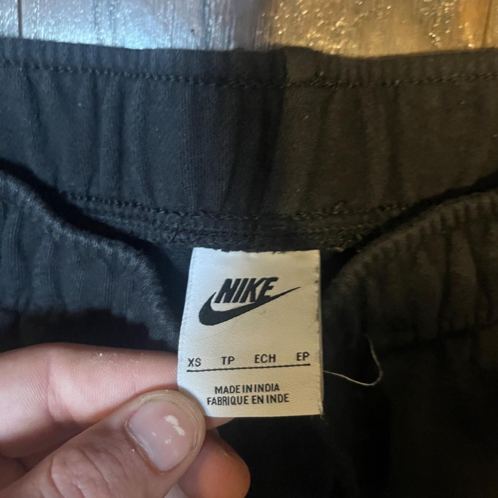 Nike Black nike jogger sweatpants Size 28" / US 6 / IT 42 - 2 Thumbnail