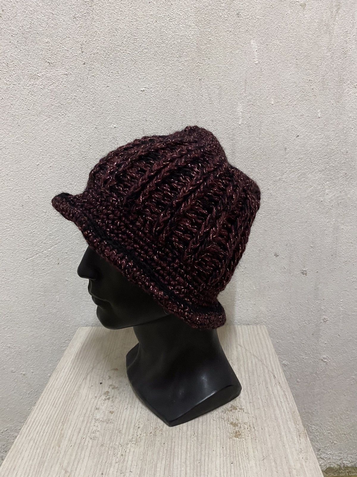 Japanese Brand Rare Design Knit Japanese Brand Beanie Hat Size ONE SIZE - 2 Thumbnail