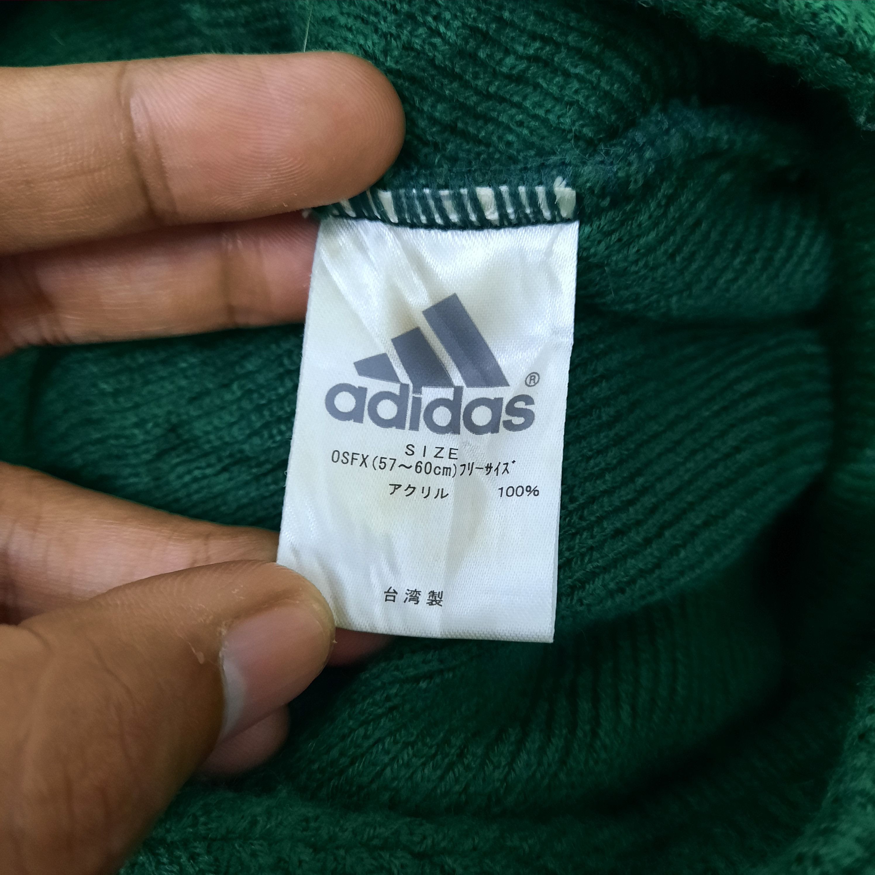 Adidas ⛰️ Vintage adidas spellout visor beanie hat Size ONE SIZE - 4 Thumbnail