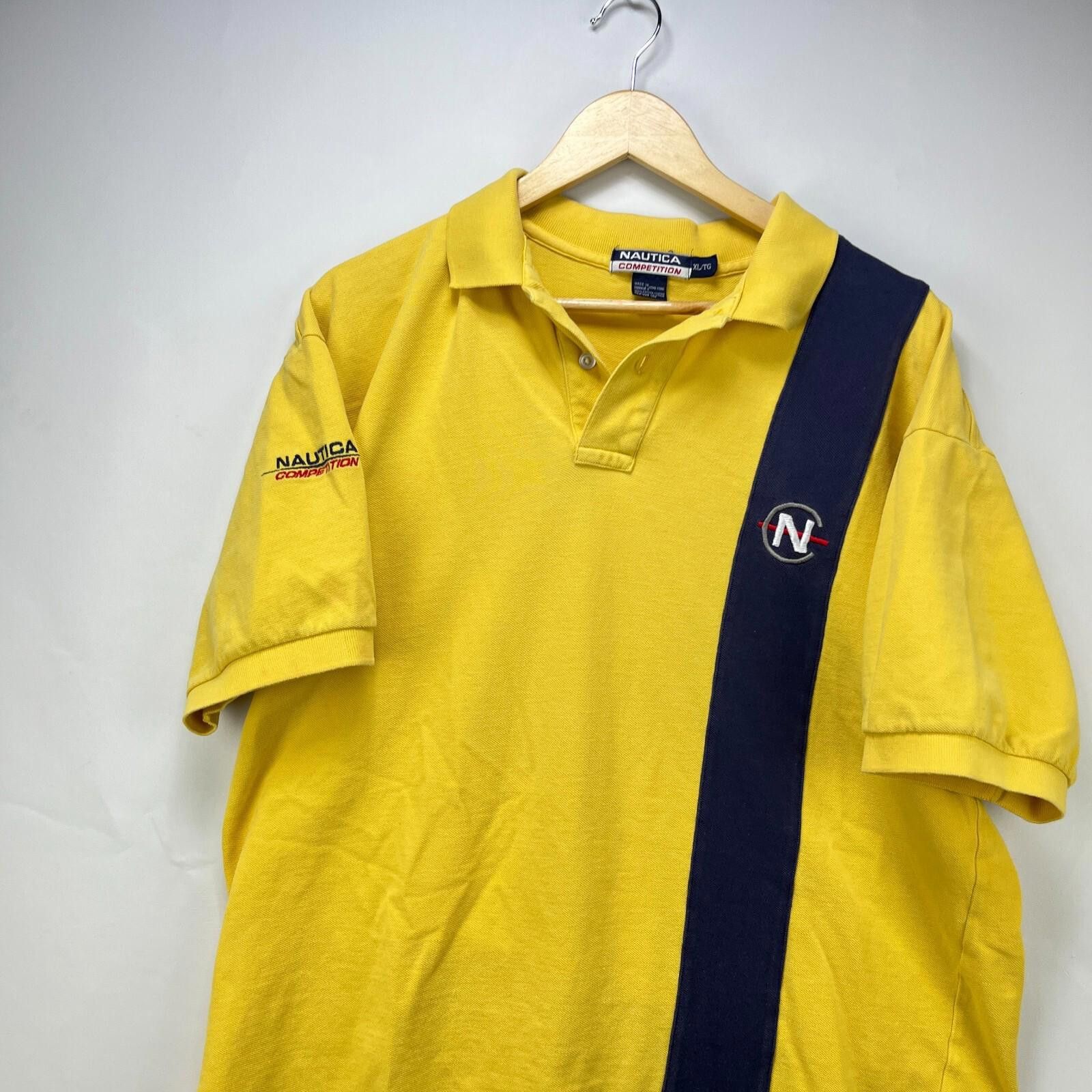 Nautica Vintage 90s Nautica Competition Polo Shirt XL Size US XL / EU 56 / 4 - 2 Thumbnail
