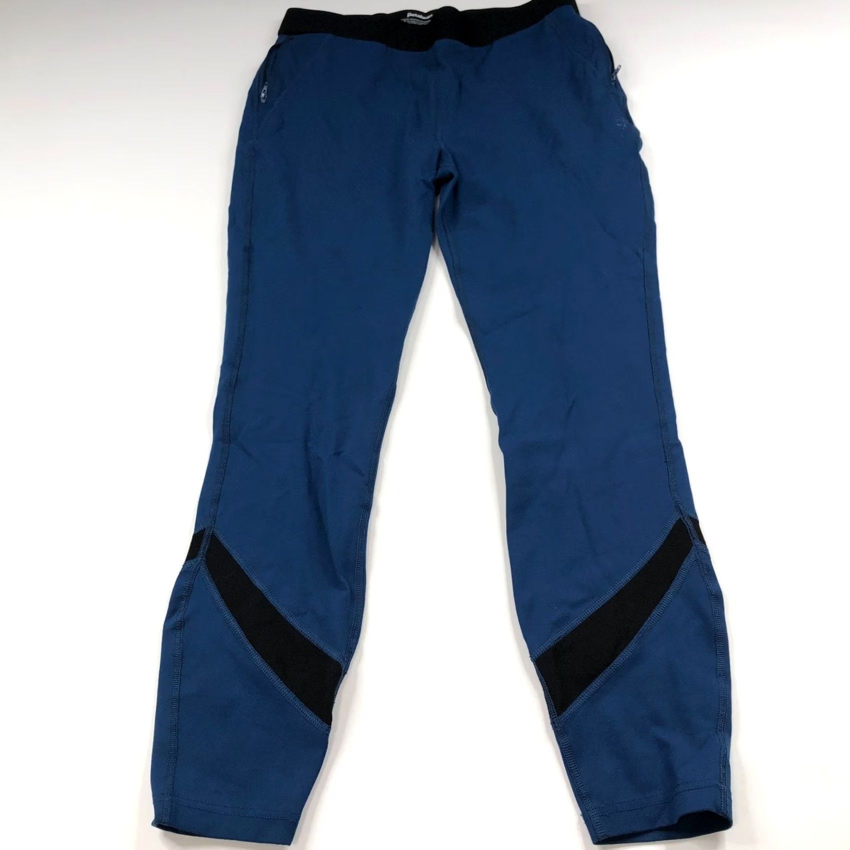 Vintage Betabrand Pants Blue High Rise Vitalize Large Long 31W 28L Nylon Rayon Elastane Women Size 36" / US 14 / IT 50 - 2 Thumbnail