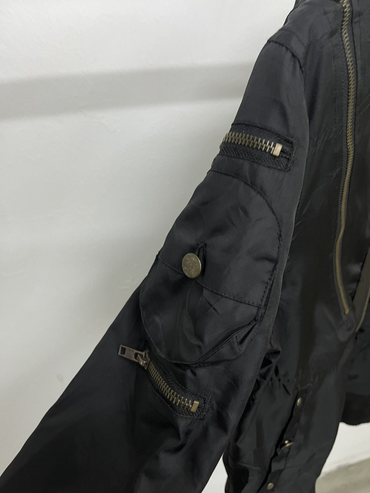 14th Addiction Agate Label Utility Tactical Jacket Issey Miyake Style Size US S / EU 44-46 / 1 - 9 Thumbnail