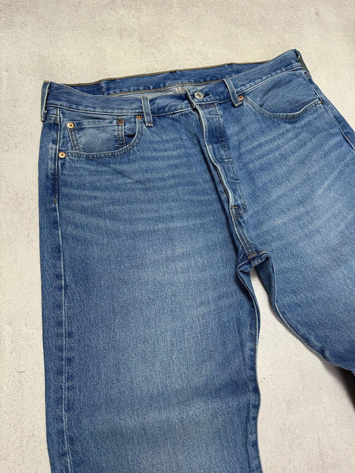 Levi's × Levi's Vintage Clothing Vintage Levis 501 Jeans Denim Pants Straight w38 l32 Y2K 90s Size US 38 / EU 54 - 8 Thumbnail