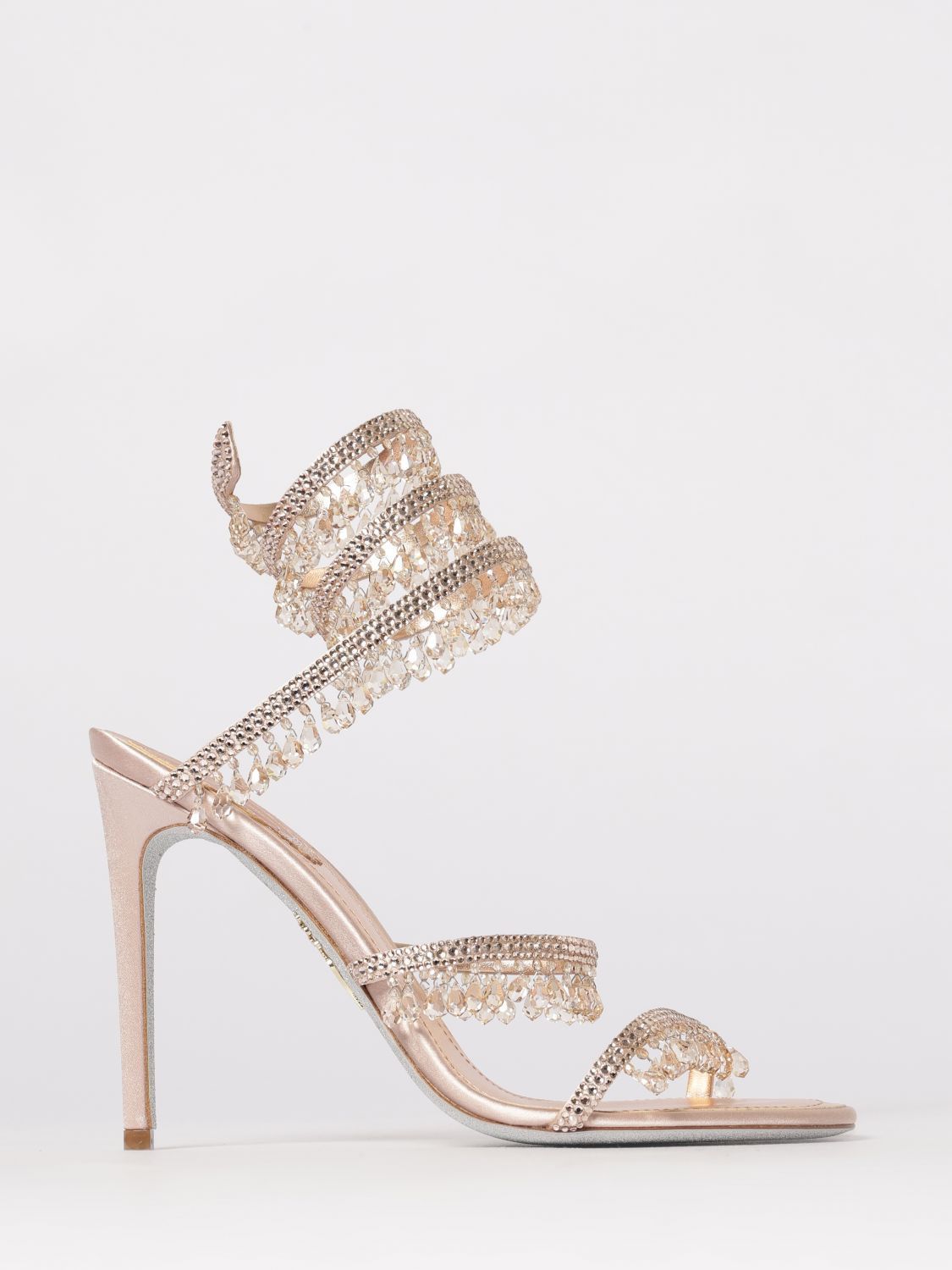 Rene Caovilla Rene Caovilla Heeled Sandal Woman Pink Size US 9 / IT 39 - 1 Thumbnail