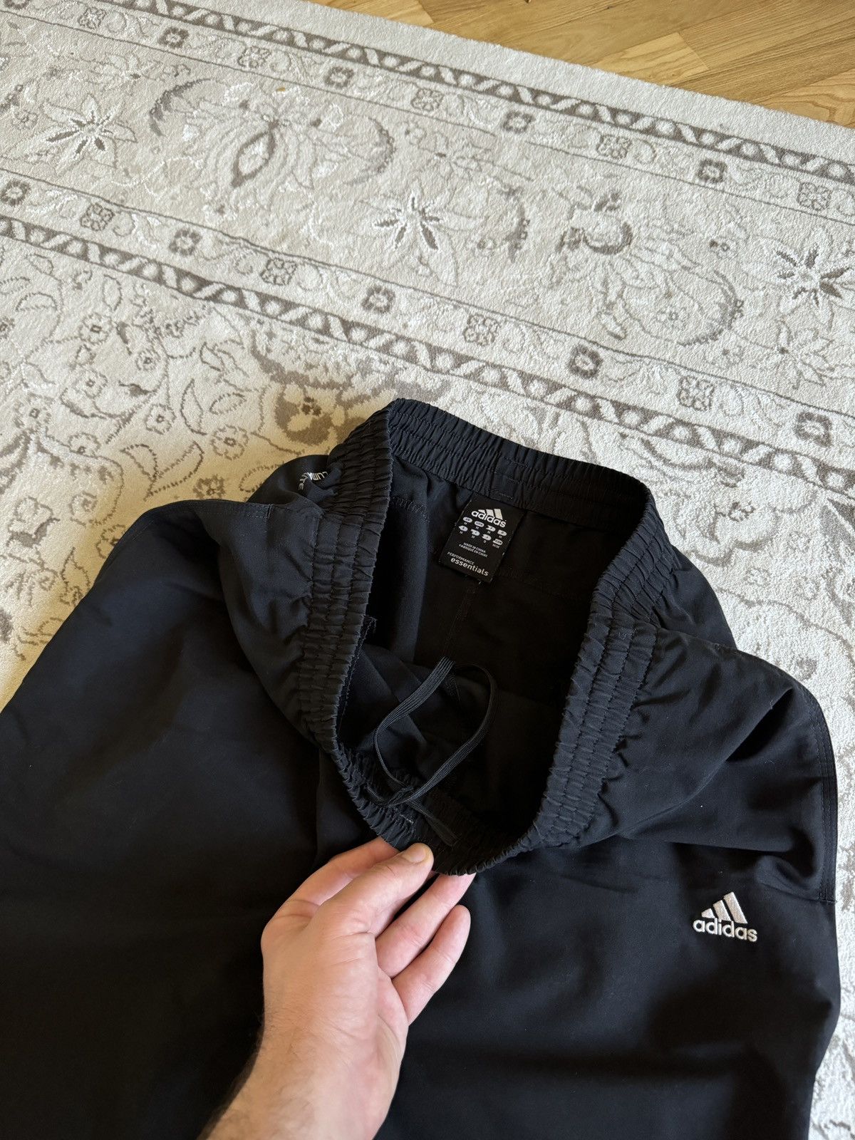 Adidas × Vintage Vintage Y2K Adidas Track Pants Parachute Baggy Driill Size US 32 / EU 48 - 9 Thumbnail