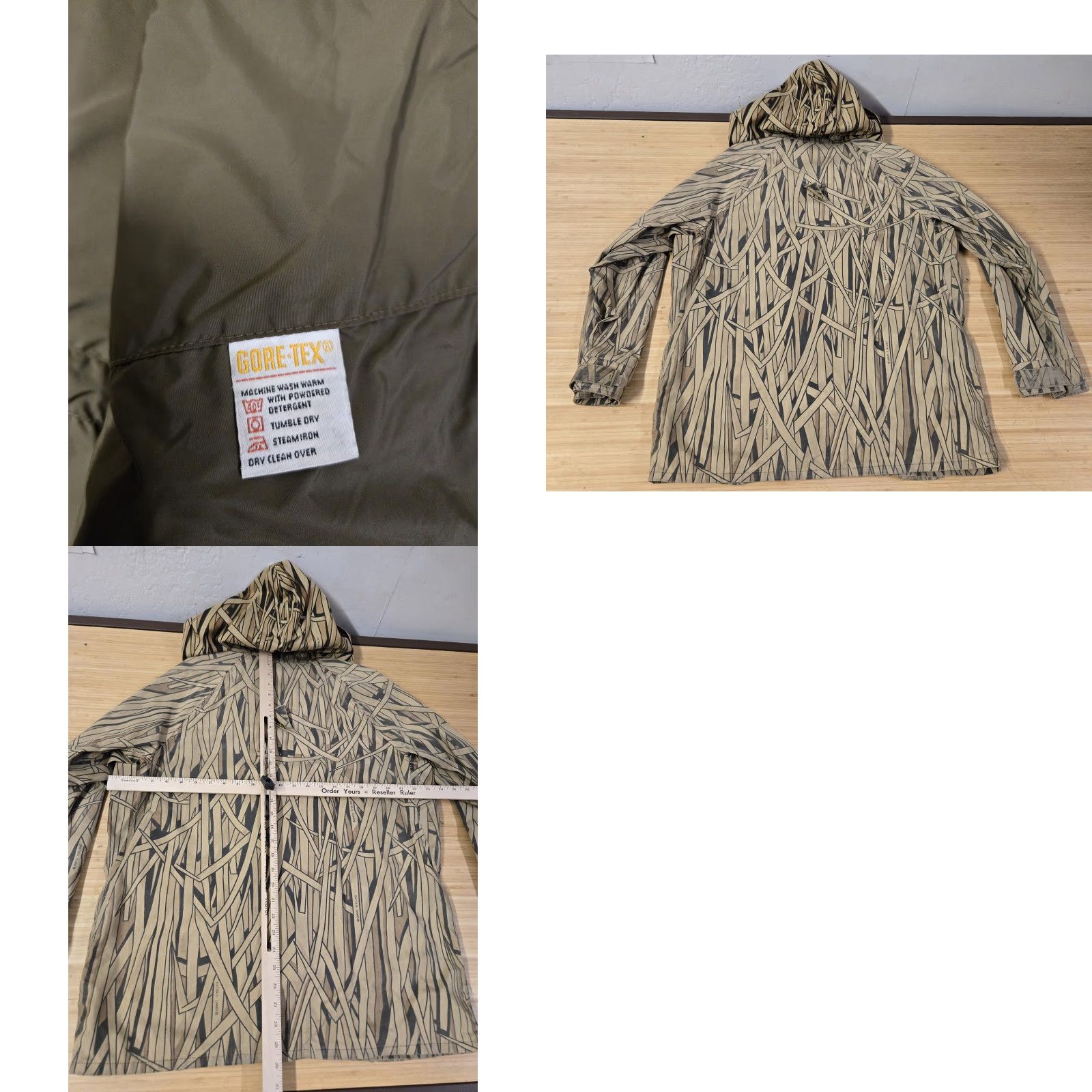 Vintage VINTAGE Cabela's Jacket Mens Large Camo Gore-Tex Hunting Coat Waterproof USA 90s Size US M / EU 48-50 / 2 - 8 Thumbnail