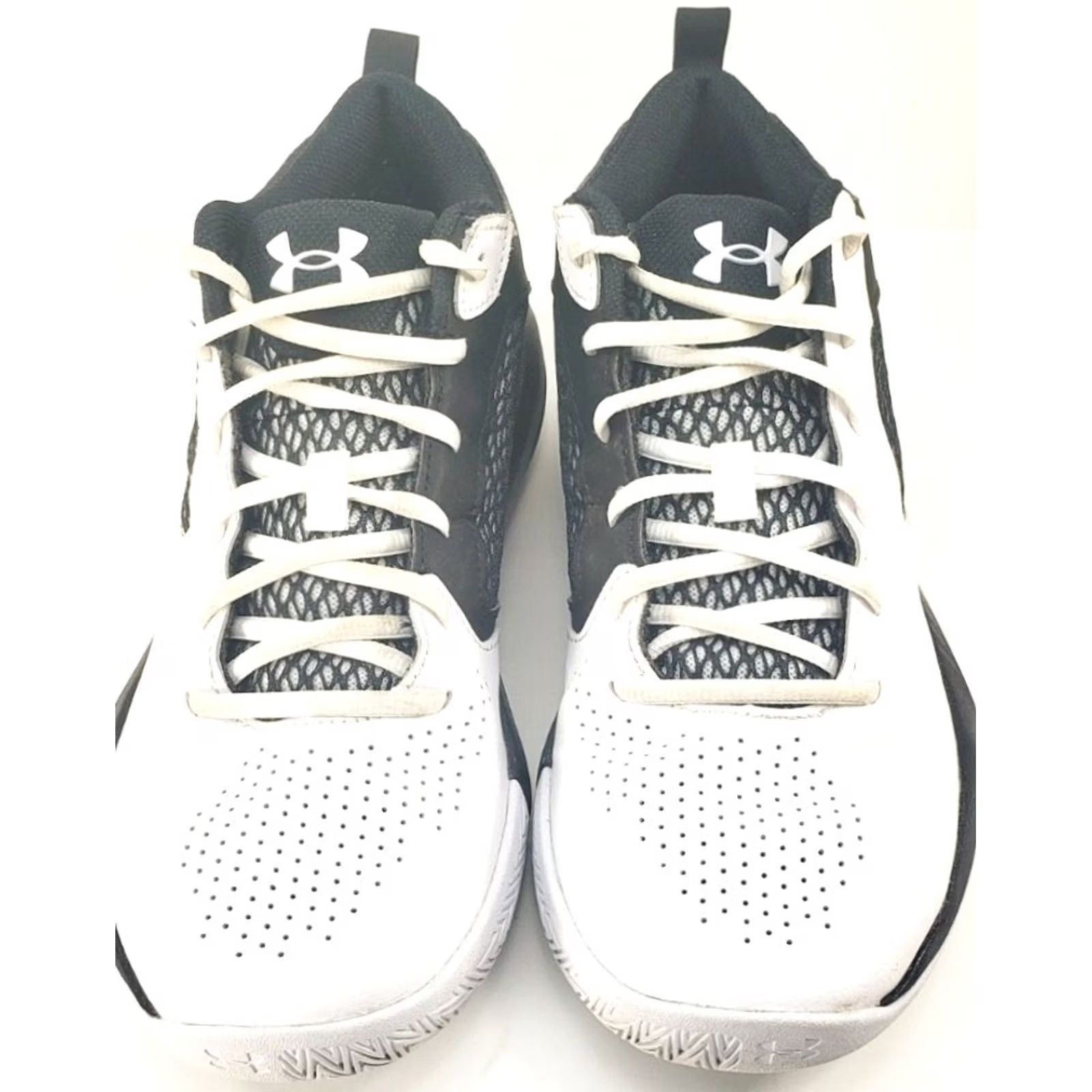 Under Armour Under Armour Top Mens White Black Lockdown Men Size Womens Midtop Size US 8 / IT 38 - 3 Thumbnail