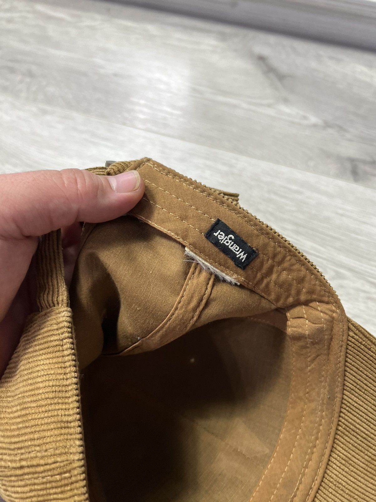 Wrangler Vintage Wrangler Corduroy Brown Cap Size ONE SIZE - 8 Thumbnail