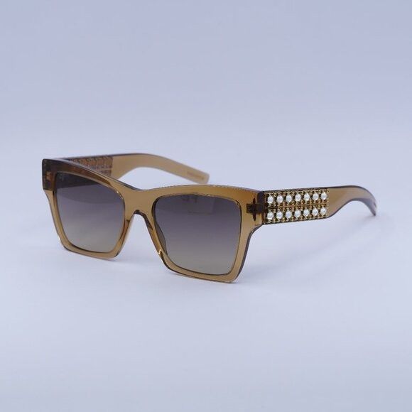 Givenchy 🕶️ New Givenchy GV40076I 57B Sunglasses - Transparent Beige Size ONE SIZE - 2 Thumbnail