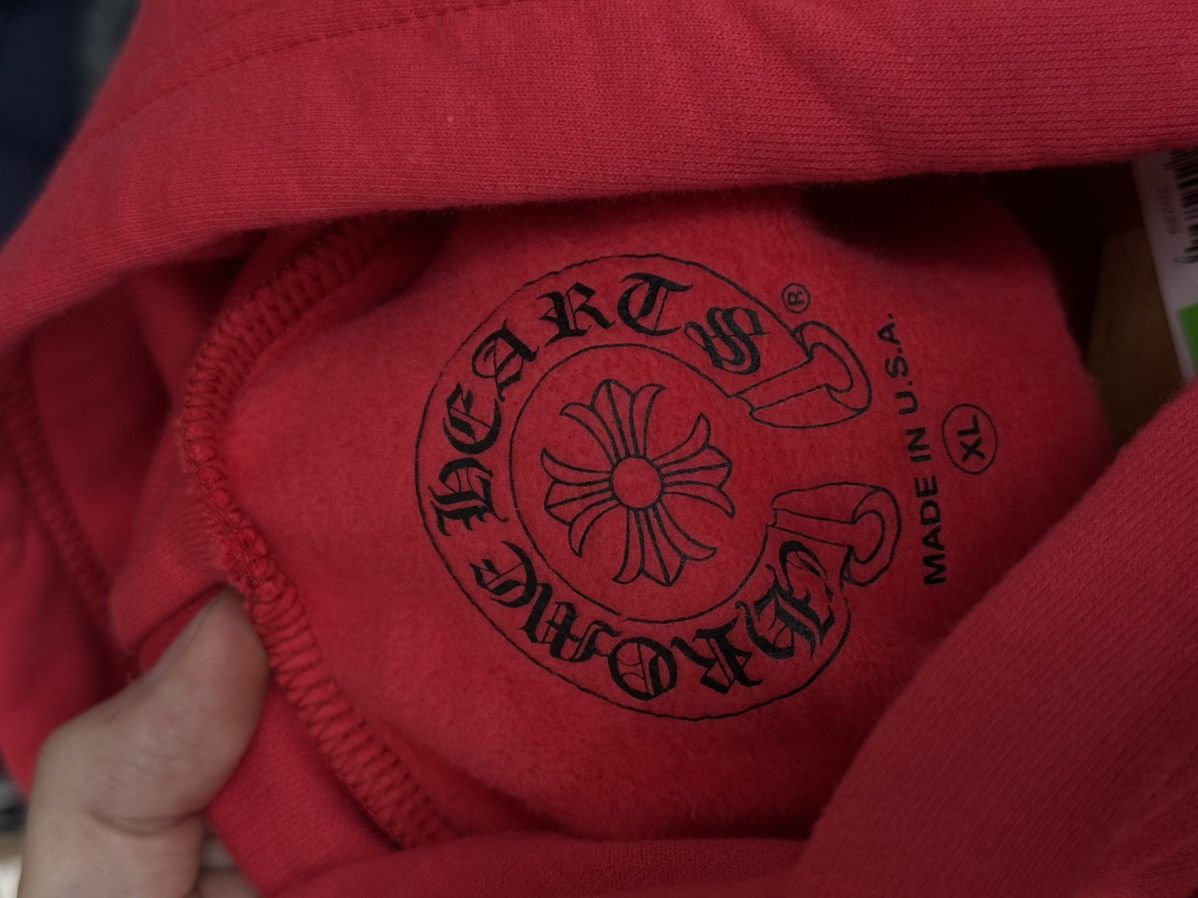 Chrome Hearts Chrome Hearts Red Stencil Web Hoodie Size XL (NEW) Size US XL / EU 56 / 4 - 10 Thumbnail