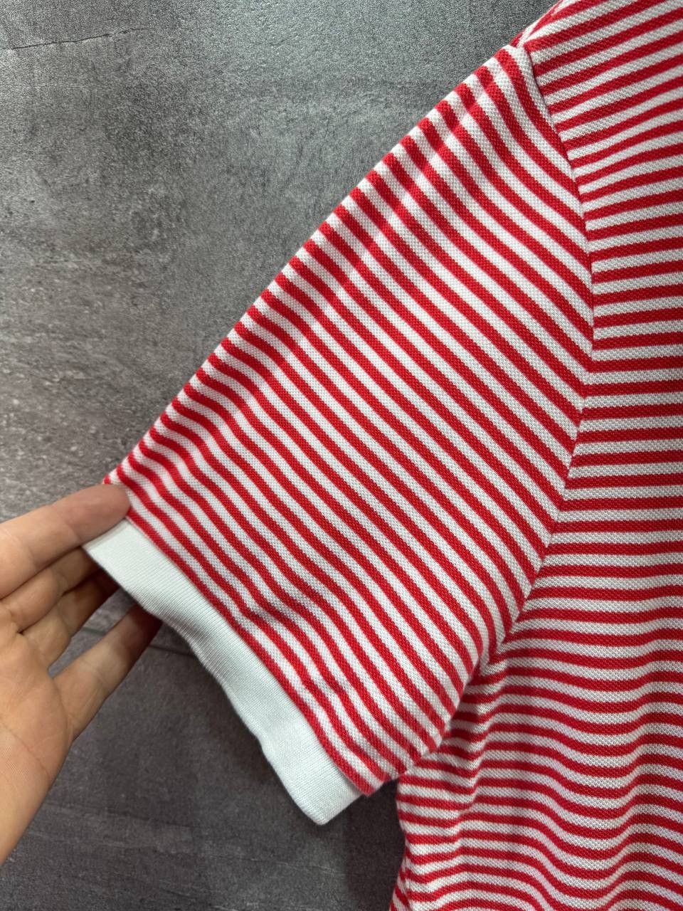 Vintage Polo Ralph Lauren Vintage Striped Polo Shirt Size US XL / EU 56 / 4 - 9 Thumbnail