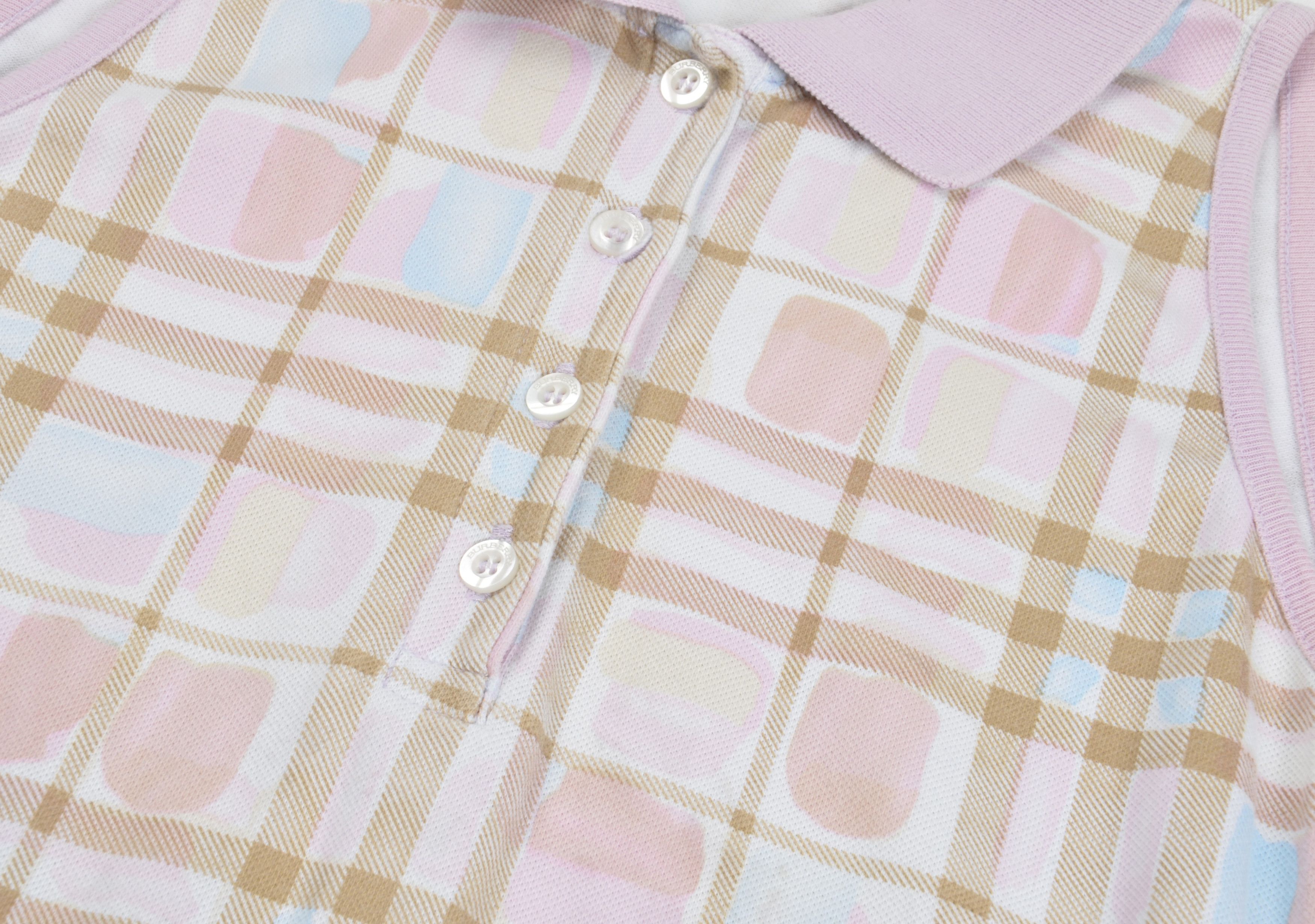 Burberry Vintage Burberry Y2K Nova Check Pink Babydoll Mini Dress Size S / US 4 / IT 40 - 7 Thumbnail