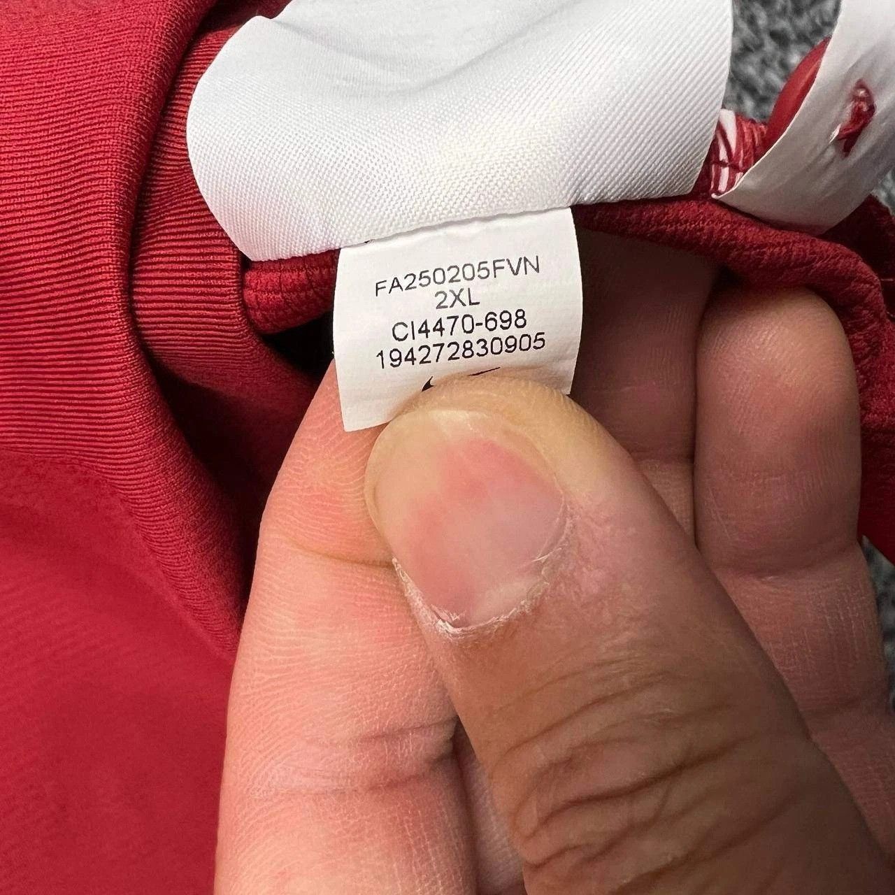 Nike Nike Stanford Cardinal Dri-Fit Polo Shirt Men XXL Collared Size US XXL / EU 58 / 5 - 3 Thumbnail