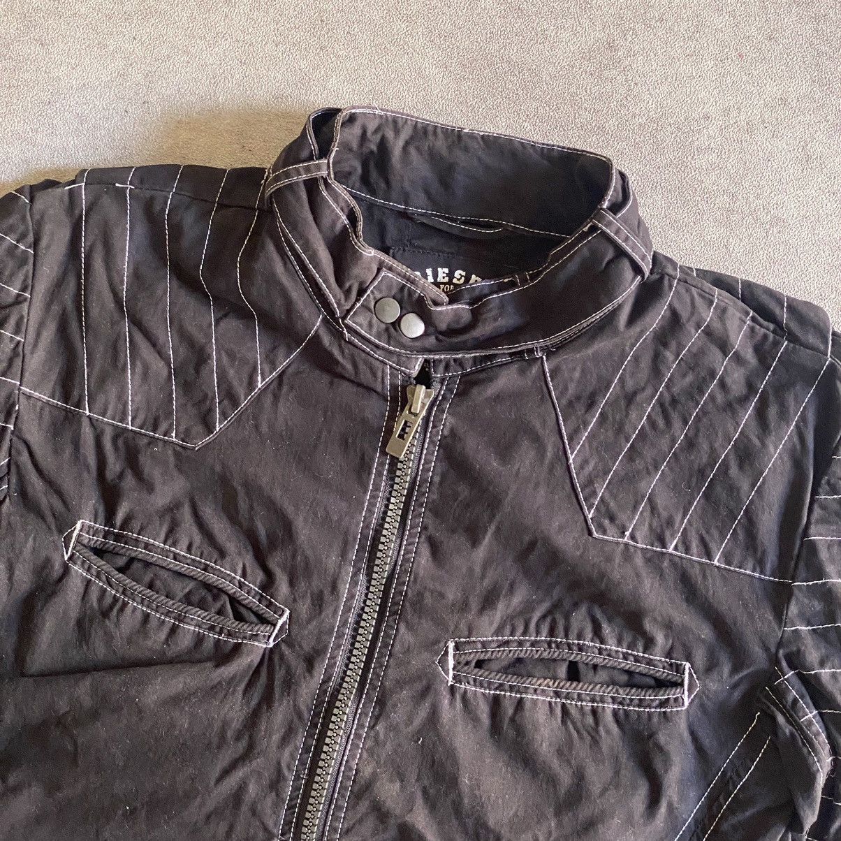 Japanese Brand Diesel Bikers Canvas Jacket Size US M / EU 48-50 / 2 - 3 Thumbnail