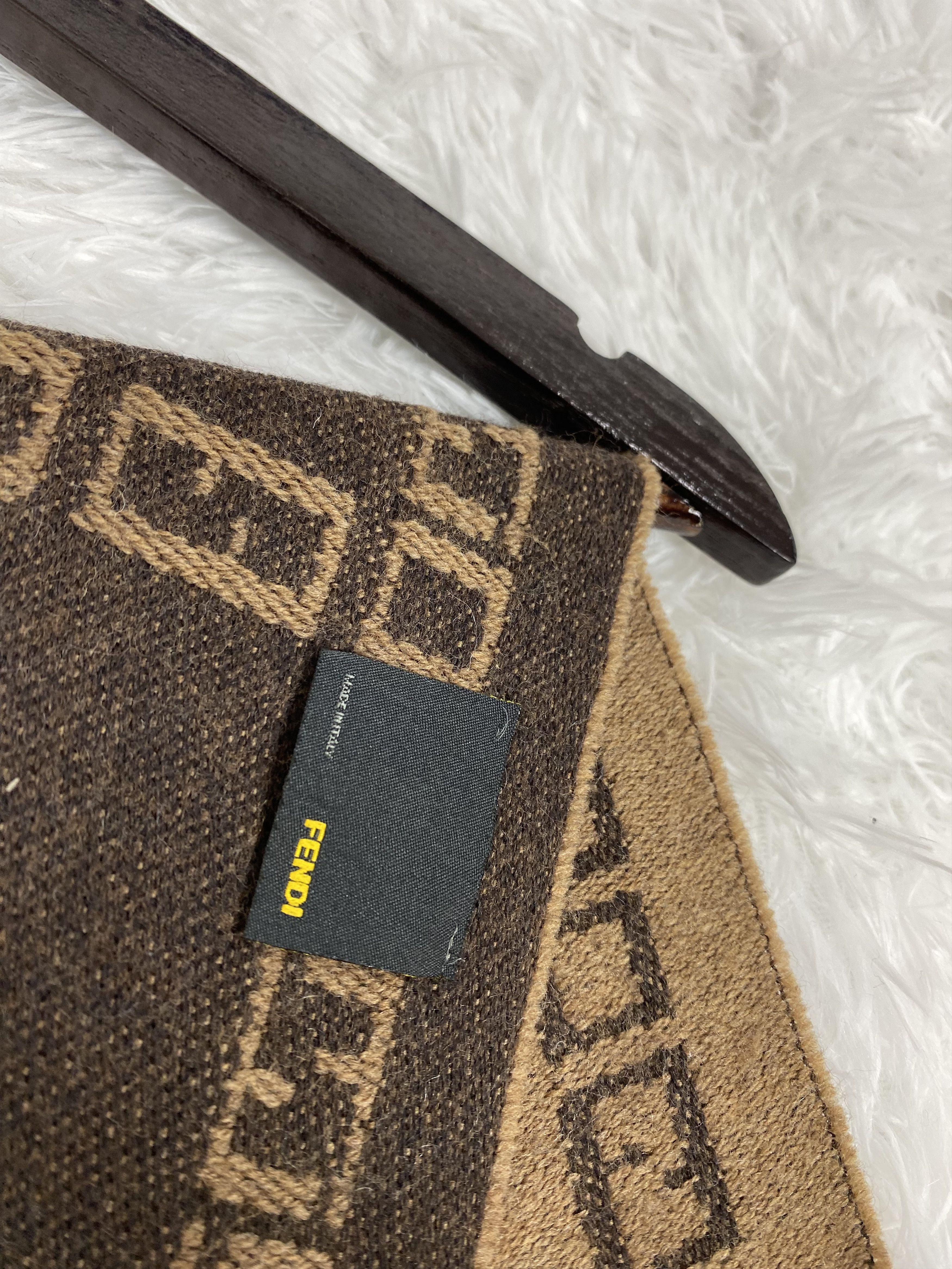 Fendi Vintage Fendi Scarf / Muffler Neckwear PM0051 Size ONE SIZE - 2 Thumbnail
