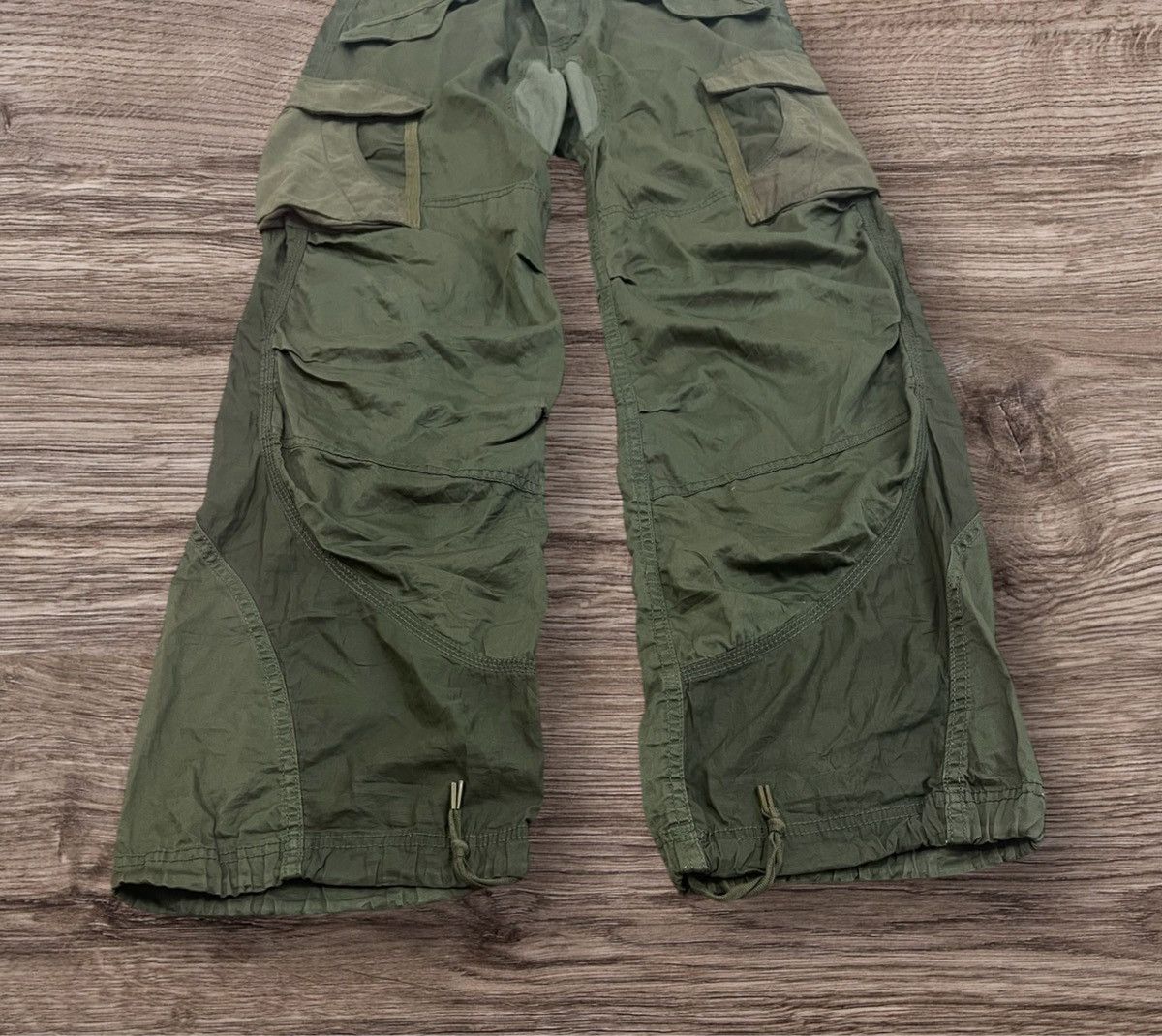 Japanese Brand 💸BINDING OFFER💸 G.O.A Suspender Flared Cargo Pants Size US 32 / EU 48 - 7 Thumbnail