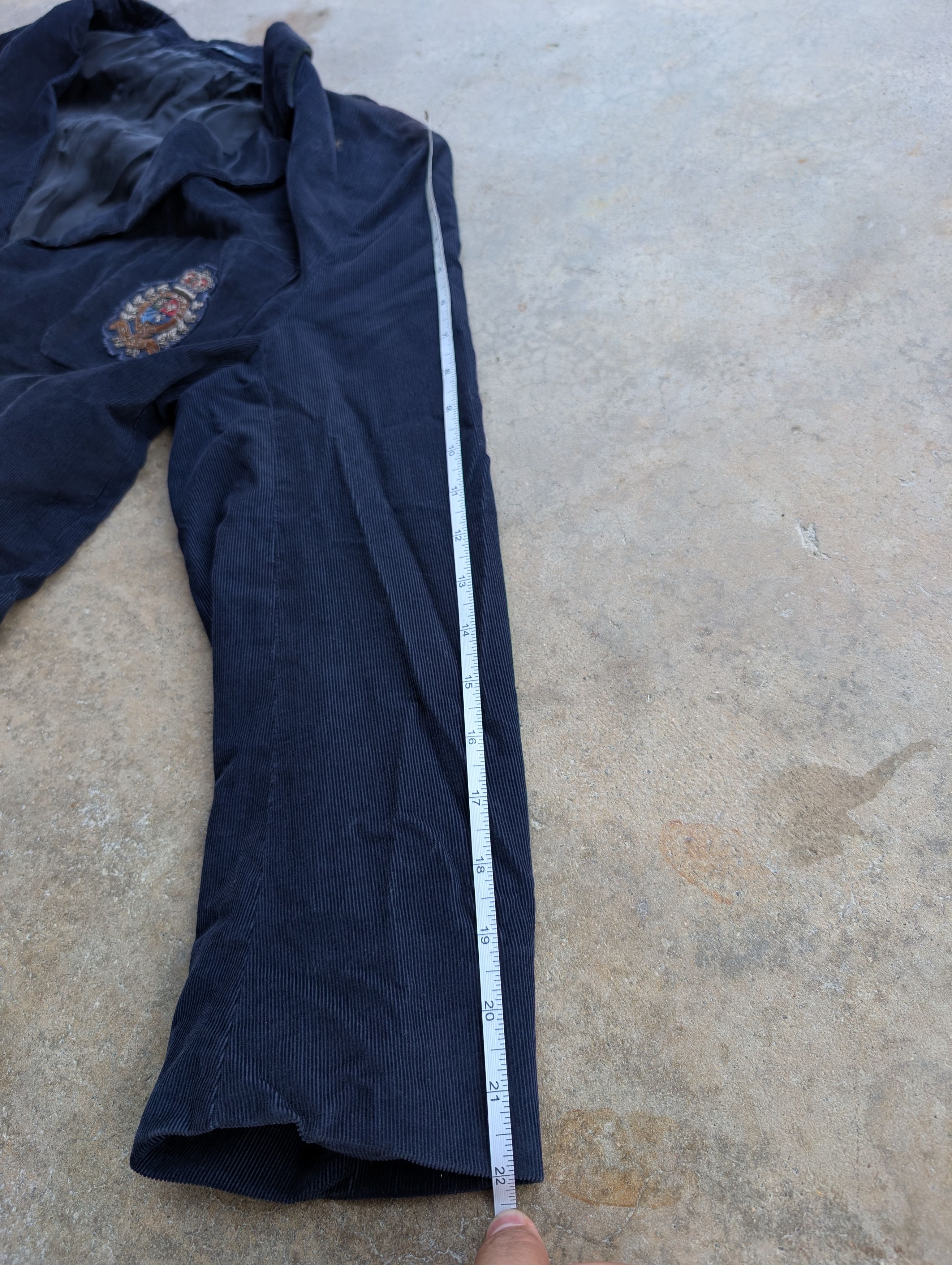 Gucci Gucci Corduroy Crest Blazer Size 40R - 16 Thumbnail