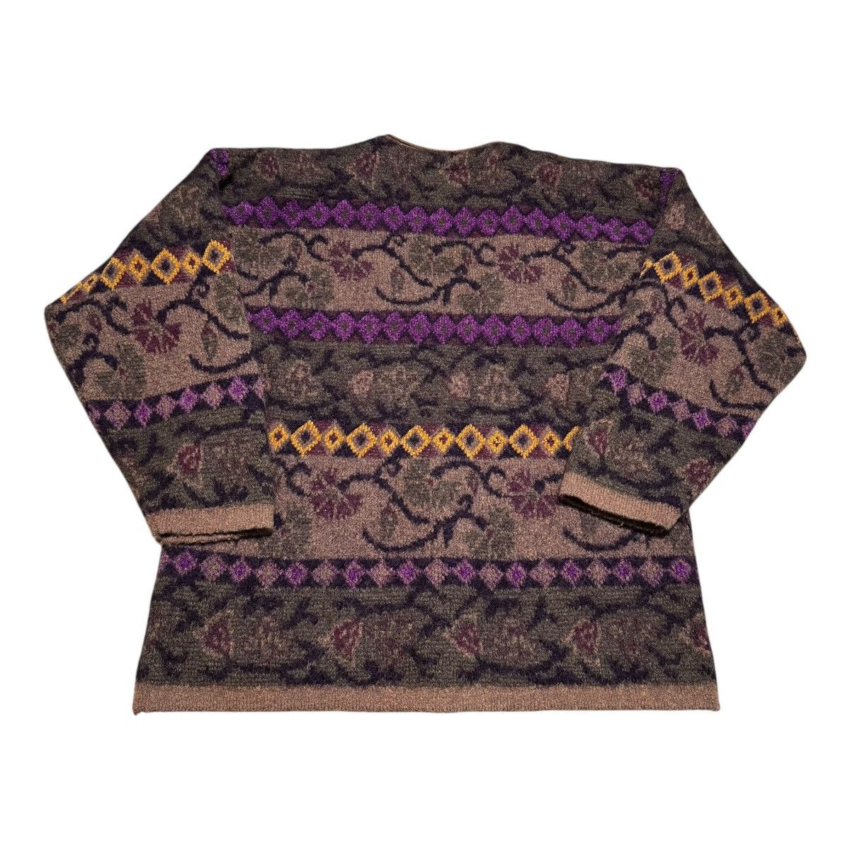 Other Via Spina Italy Multicolor Cardigan Sweater Women’s Large Size L / US 10 / IT 46 - 3 Thumbnail