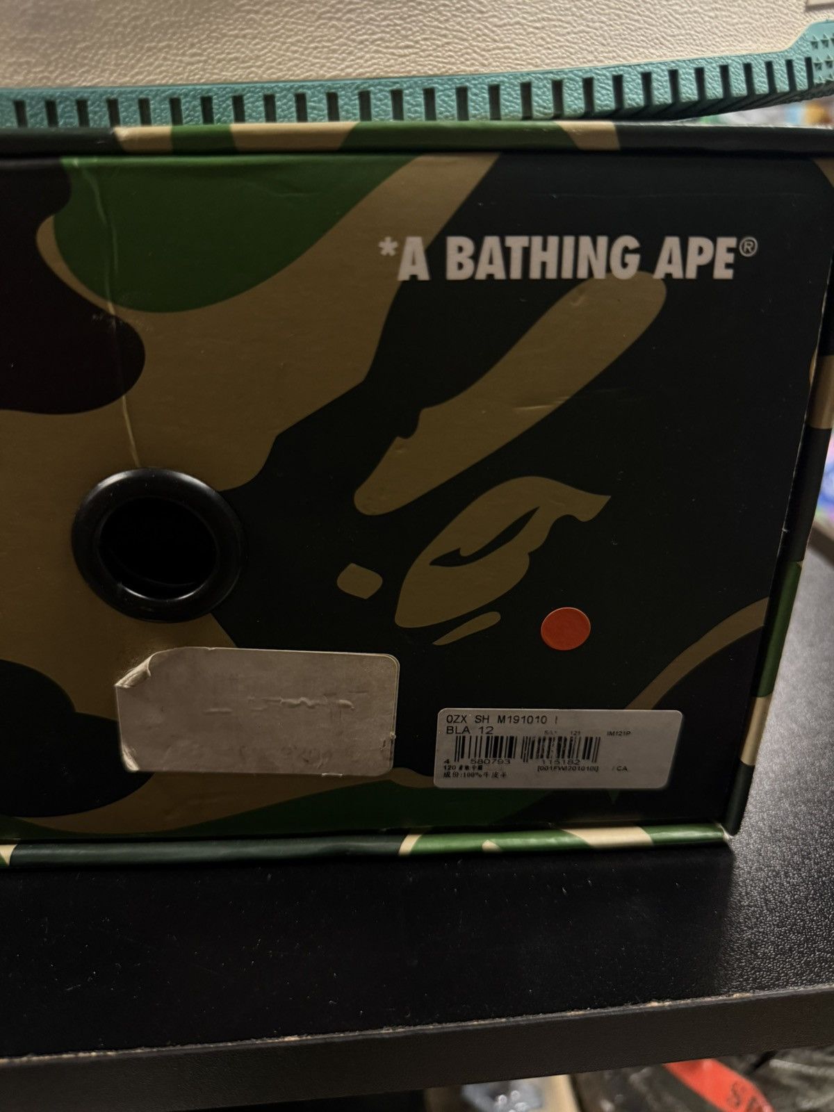 Bape Bapesta High Top Sneakers Size 12US BLUE W BOX Size US 12 / EU 45 - 18 Thumbnail