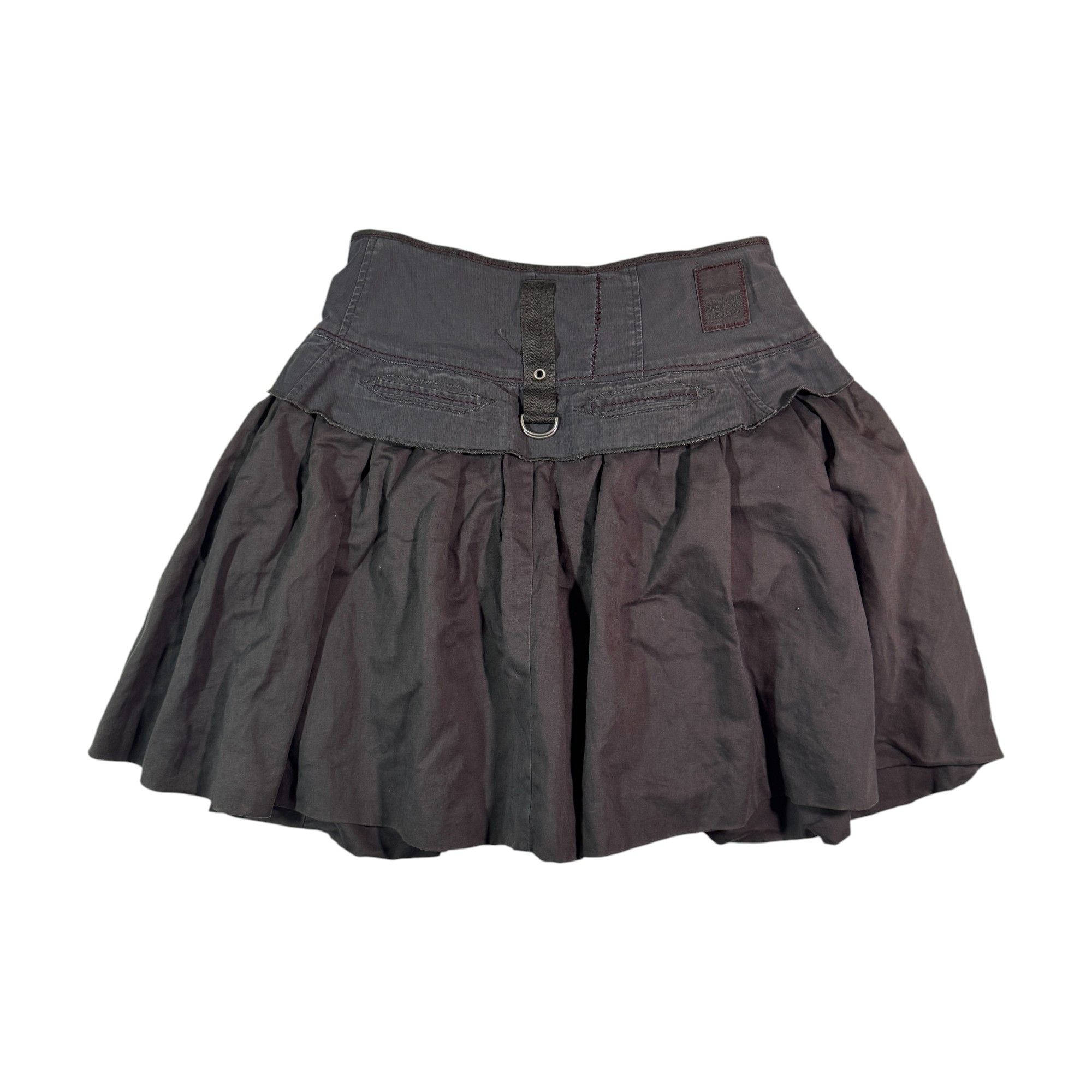 Marithe + Francois Girbaud Marithé François Girbaud Skirt Avant-Garde Archive Goth Y2k Size 30" / US 8 / IT 44 - 2 Thumbnail