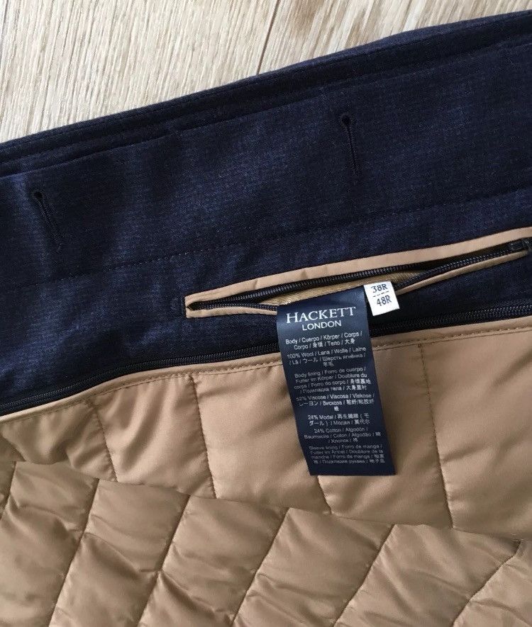 Hackett Hackett J.P. No14 Saville Row London High-End Bespoke Wool Size US M / EU 48-50 / 2 - 5 Thumbnail
