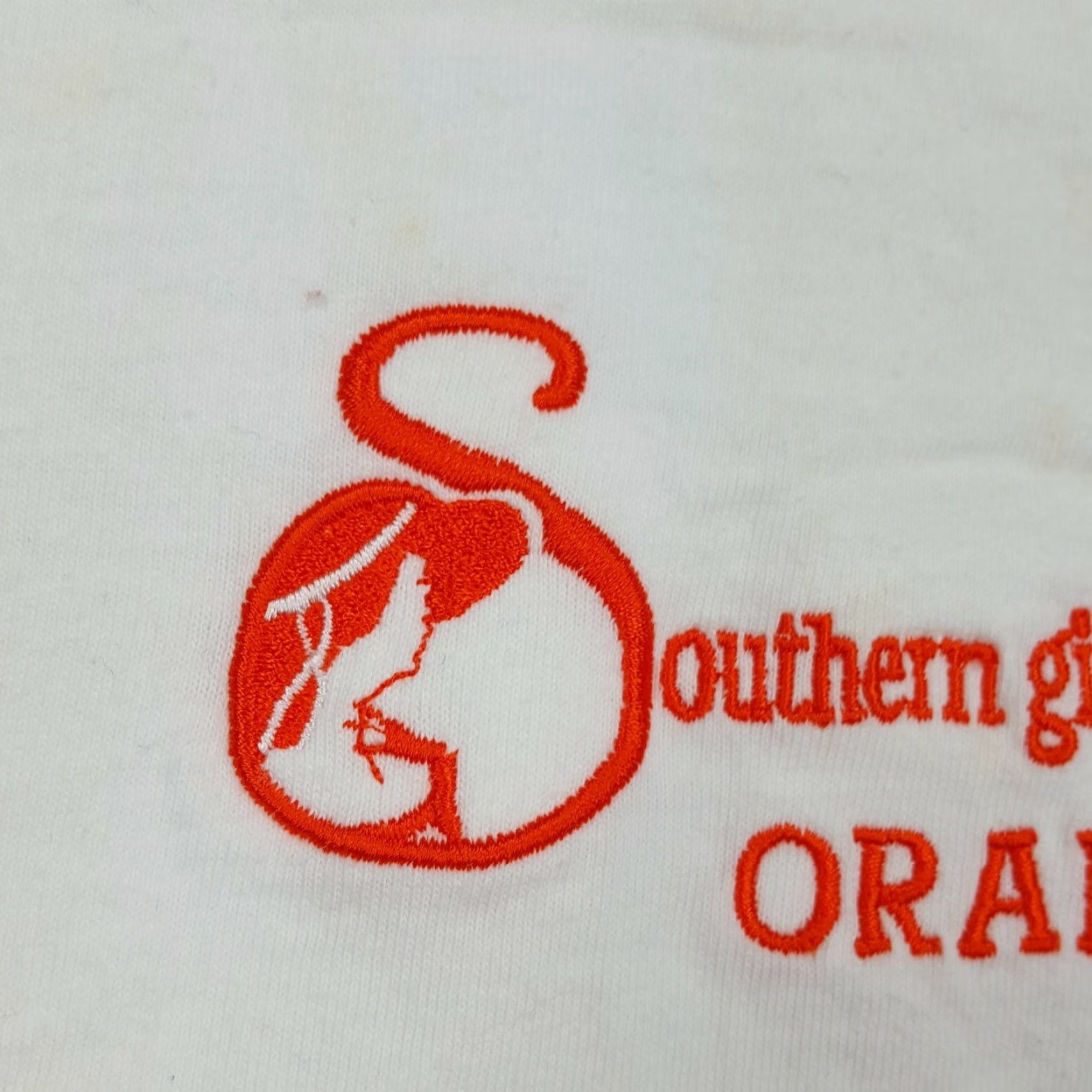 Vintage VINTAGE Southern Girl Tennessee Volunteers Size XL Football College T Shirt Men White 90s Retro Graphic Print Crew Neck Short Sleeve XL Mens Size US XL / EU 56 / 4 - 3 Thumbnail