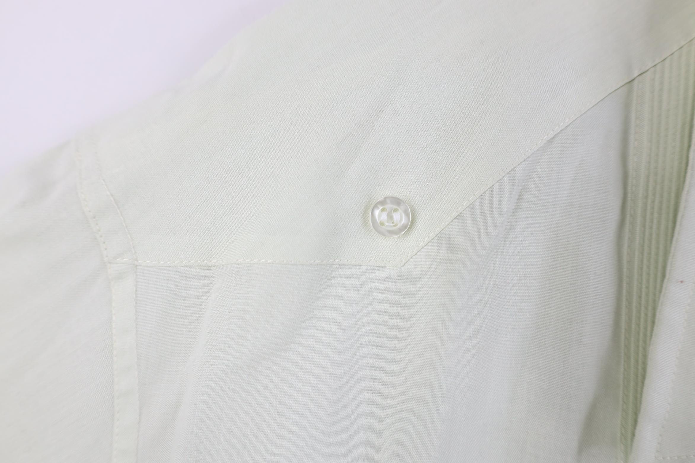 Vintage Vintage 70s Rockabilly Guayabera Beach Wedding Button Shirt Size US XXL / EU 58 / 5 - 8 Thumbnail