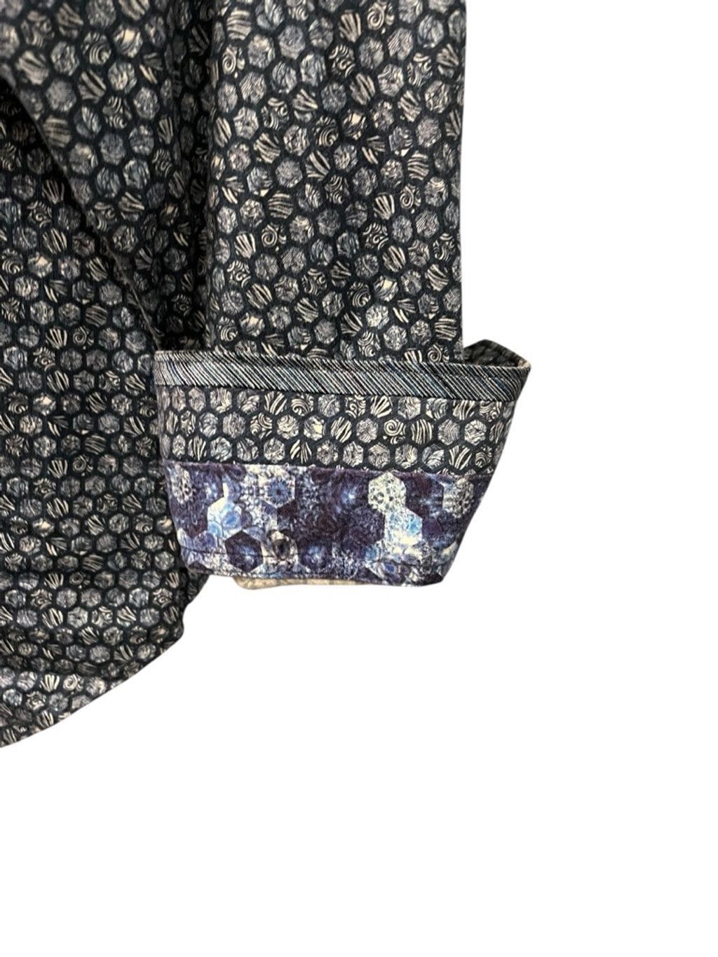 Robert Graham Robert Graham Eric Flip Cuff Button Down Shirt Size 2XL Size US XXL / EU 58 / 5 - 3 Thumbnail
