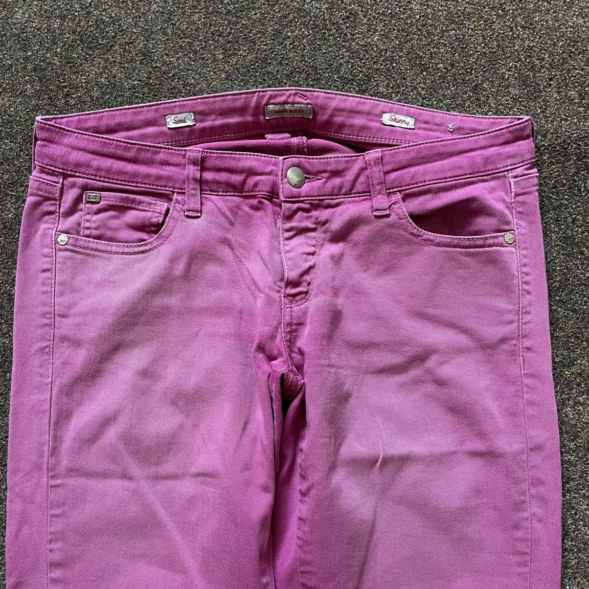 Vintage Vintage Y2K Miss Sixty Baggy Pink Pants Skater Distressed 31 Size 31" - 4 Thumbnail