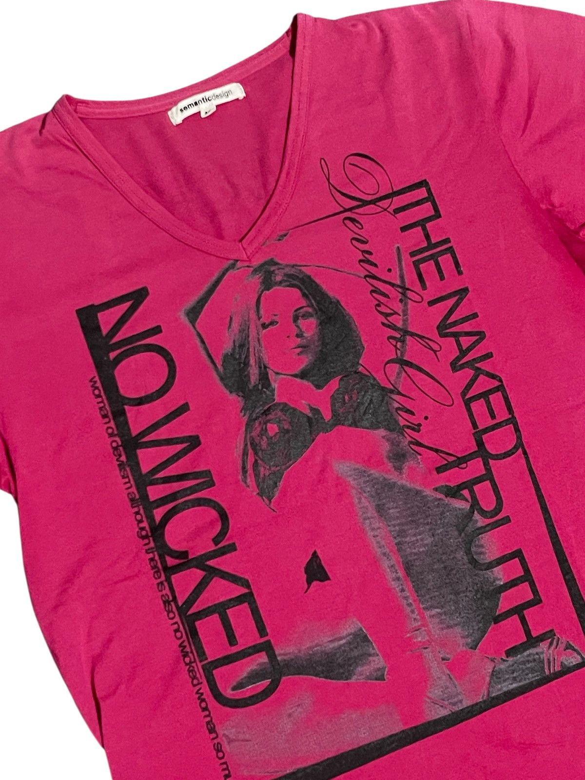 semanticdesign Y2K Semantic Design No Wicked T Shirt Size US S / EU 44-46 / 1 - 5 Thumbnail