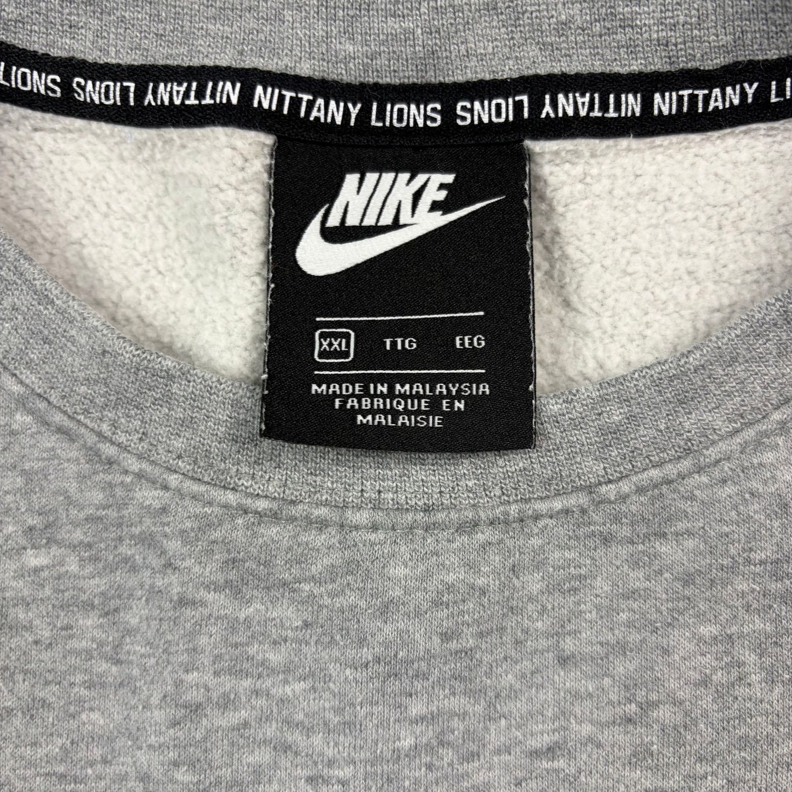 Nike Nike Penn State Sweatshirt Men's XXL Gray Crewneck PSU Size US XXL / EU 58 / 5 - 3 Thumbnail