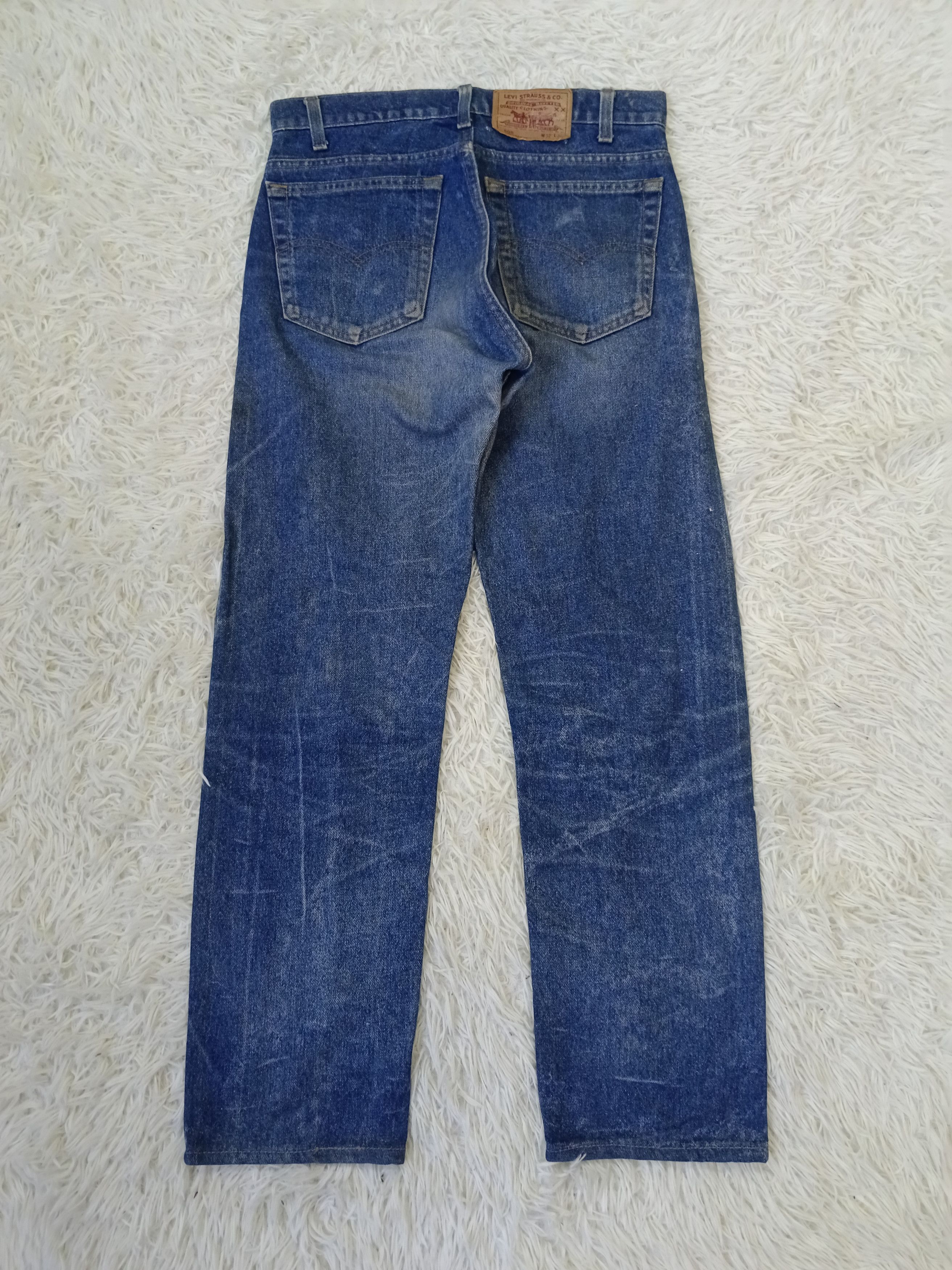 Levi's Vintage Clothing DiSTRESSED VINTAGE LEVIS 505 DENIM PANTS Size US 31 - 2 Thumbnail
