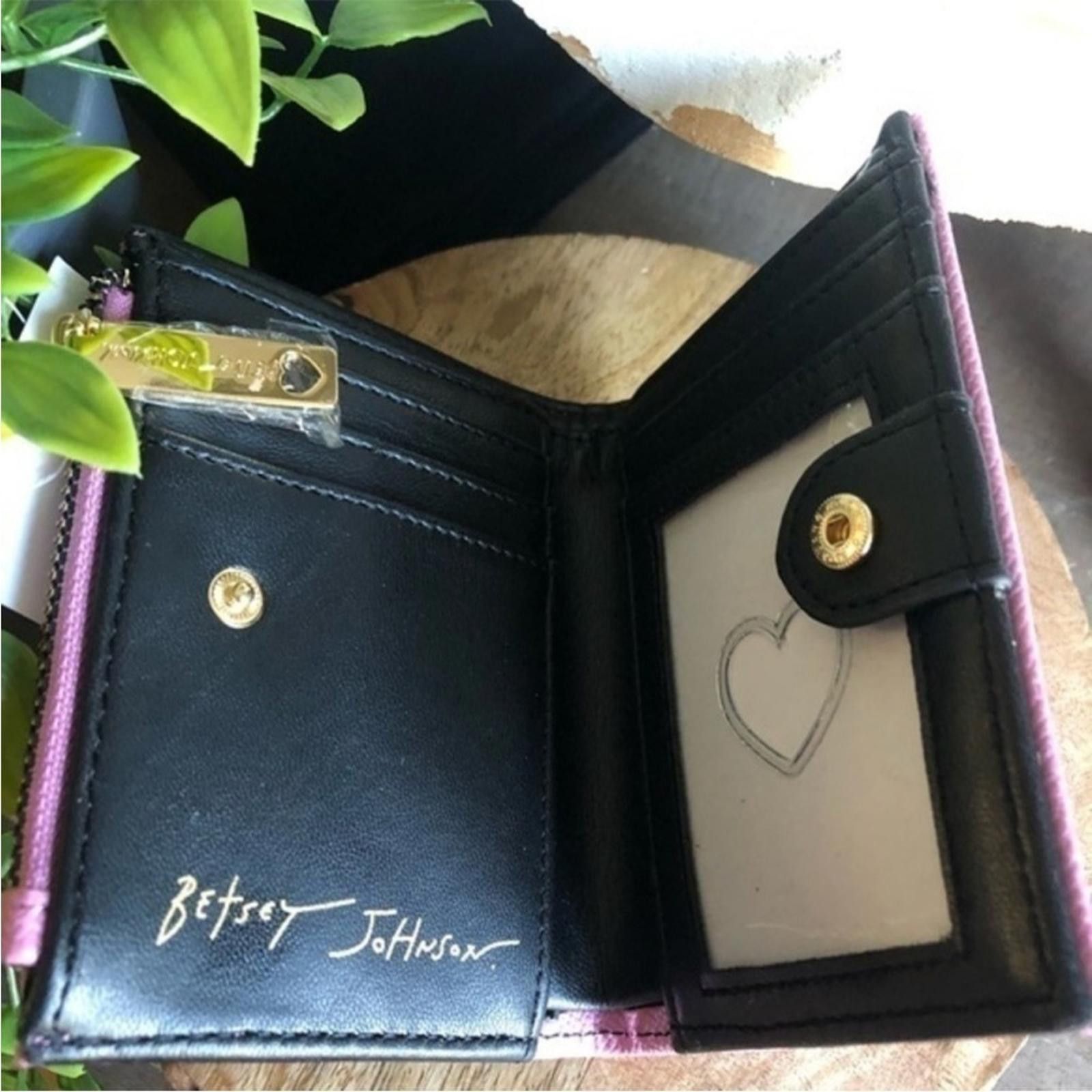Betsey Johnson Betsey Johnson Purple Bifold Wallet NWT Size ONE SIZE - 3 Thumbnail