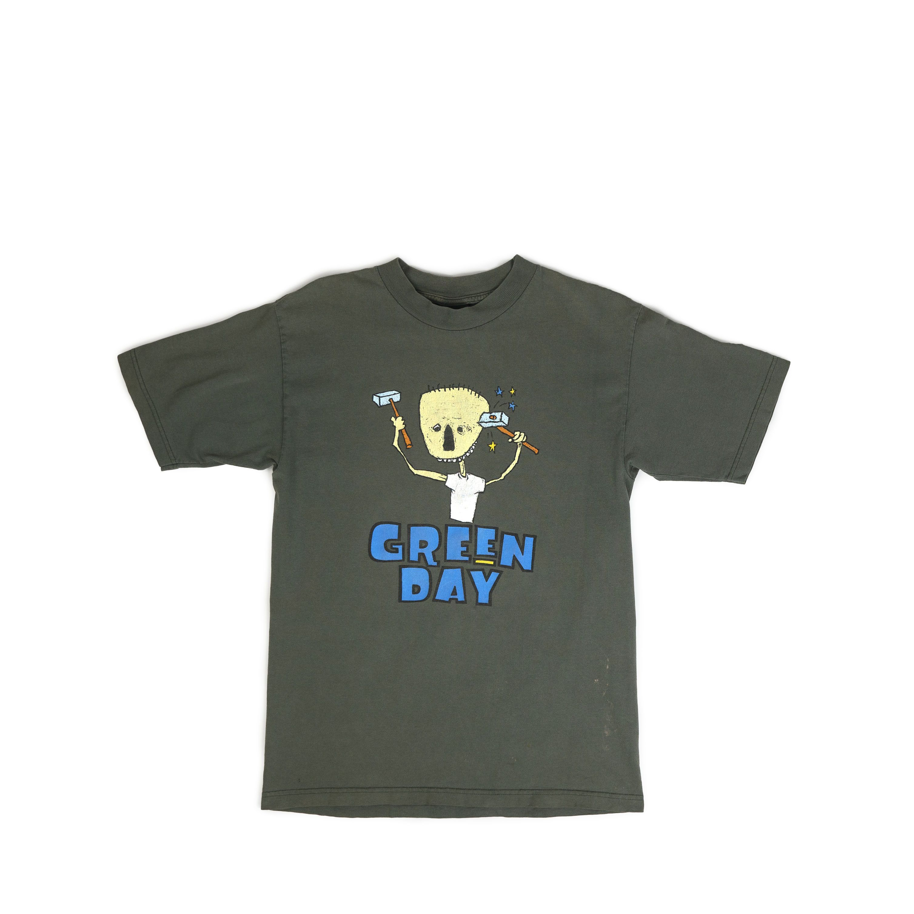 image of Band Tees x Vintage 1997 Green Day Nimrod Tee Shirt, Men's (Size Medium)